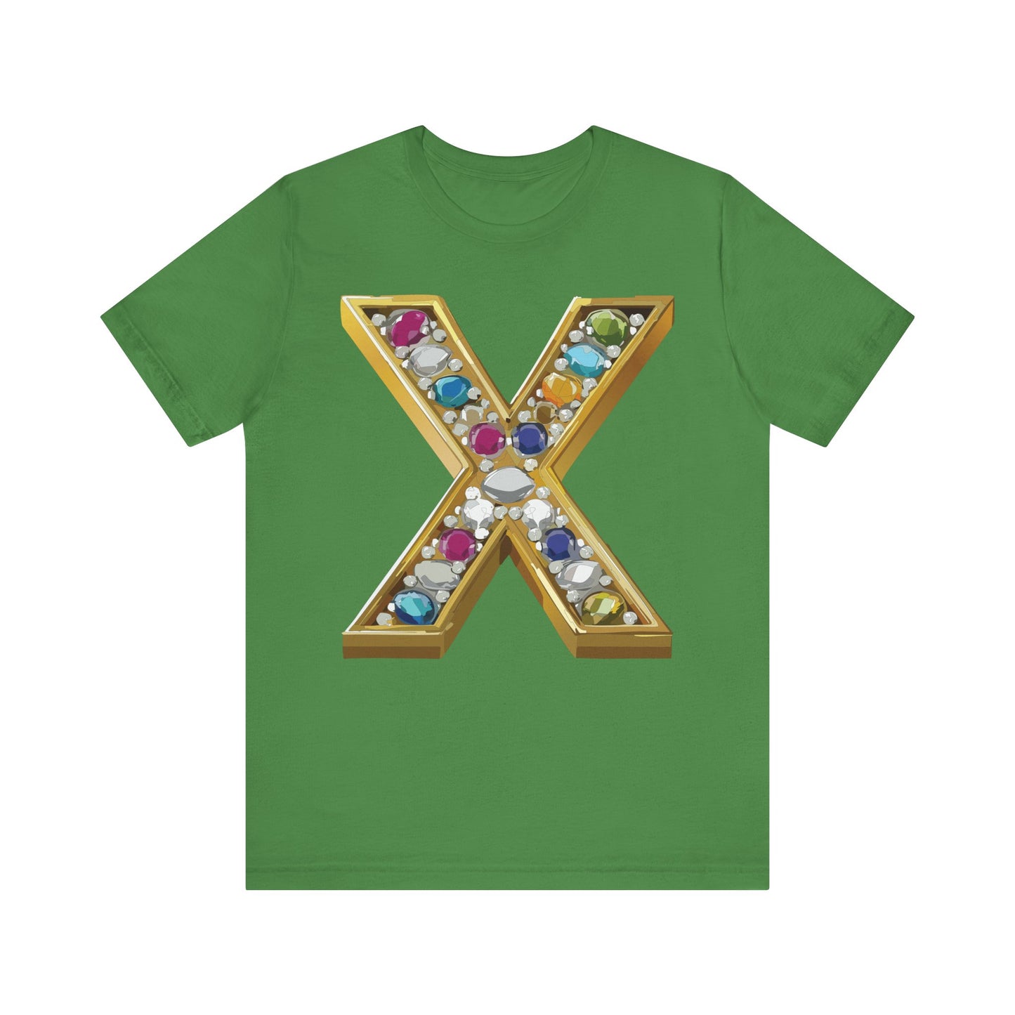 Letter Shirt, Shirt with Letters, Tee Shirt with Gold Letter, Shirt with Antique Letters