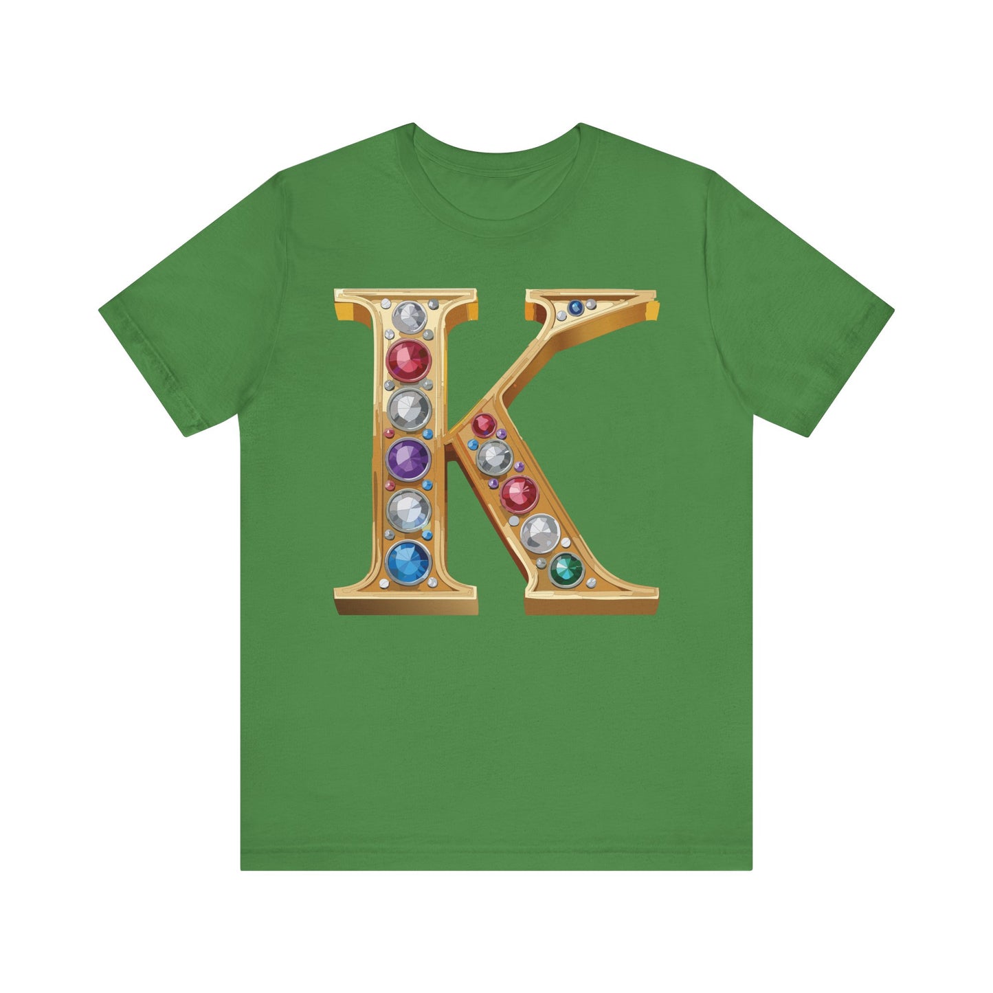 Letter Shirt, Shirt with Letters, Tee Shirt with Gold Letter, Shirt with Antique Letters