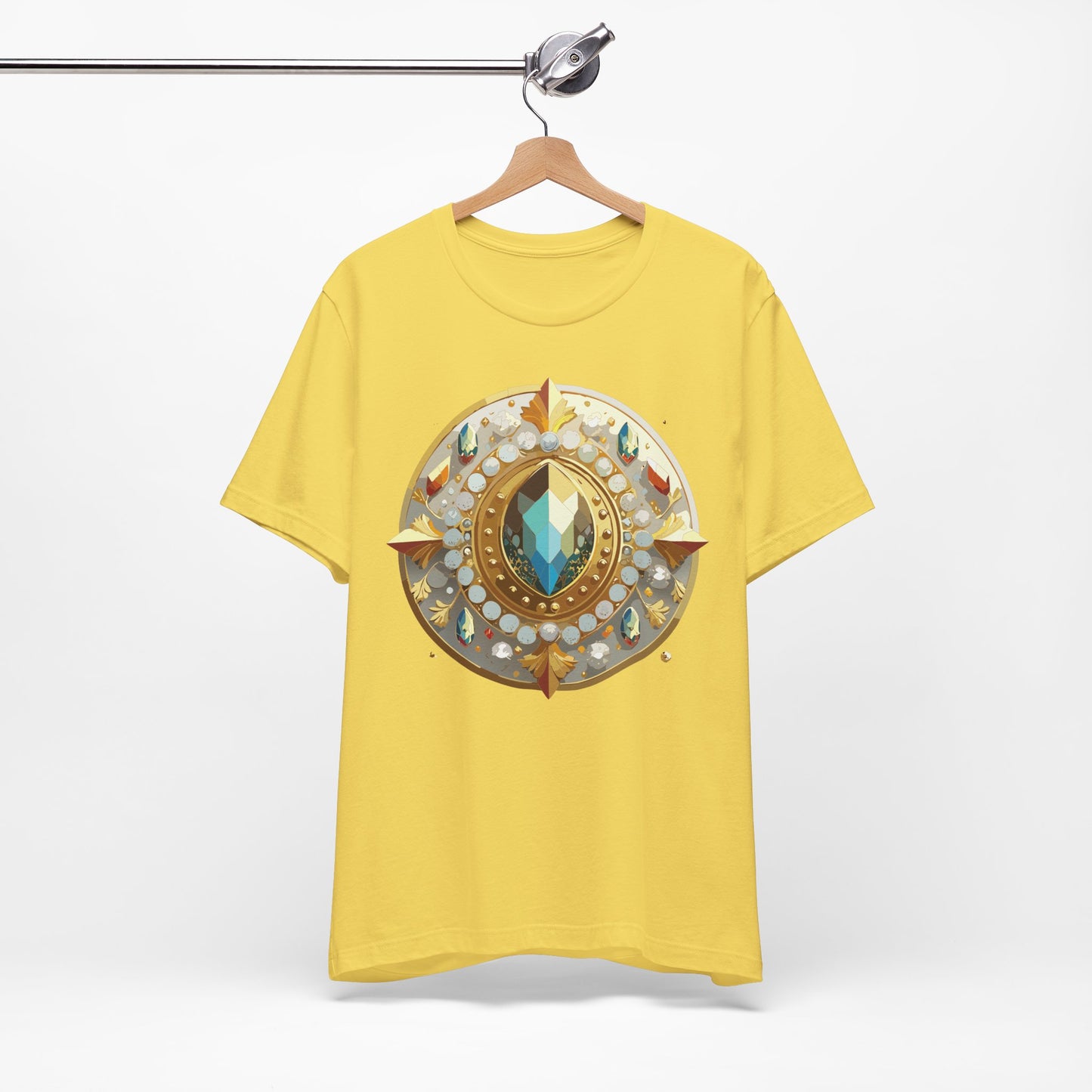 Medallion Shirt, Shirt with Medallion, Tee Shirt with Medal