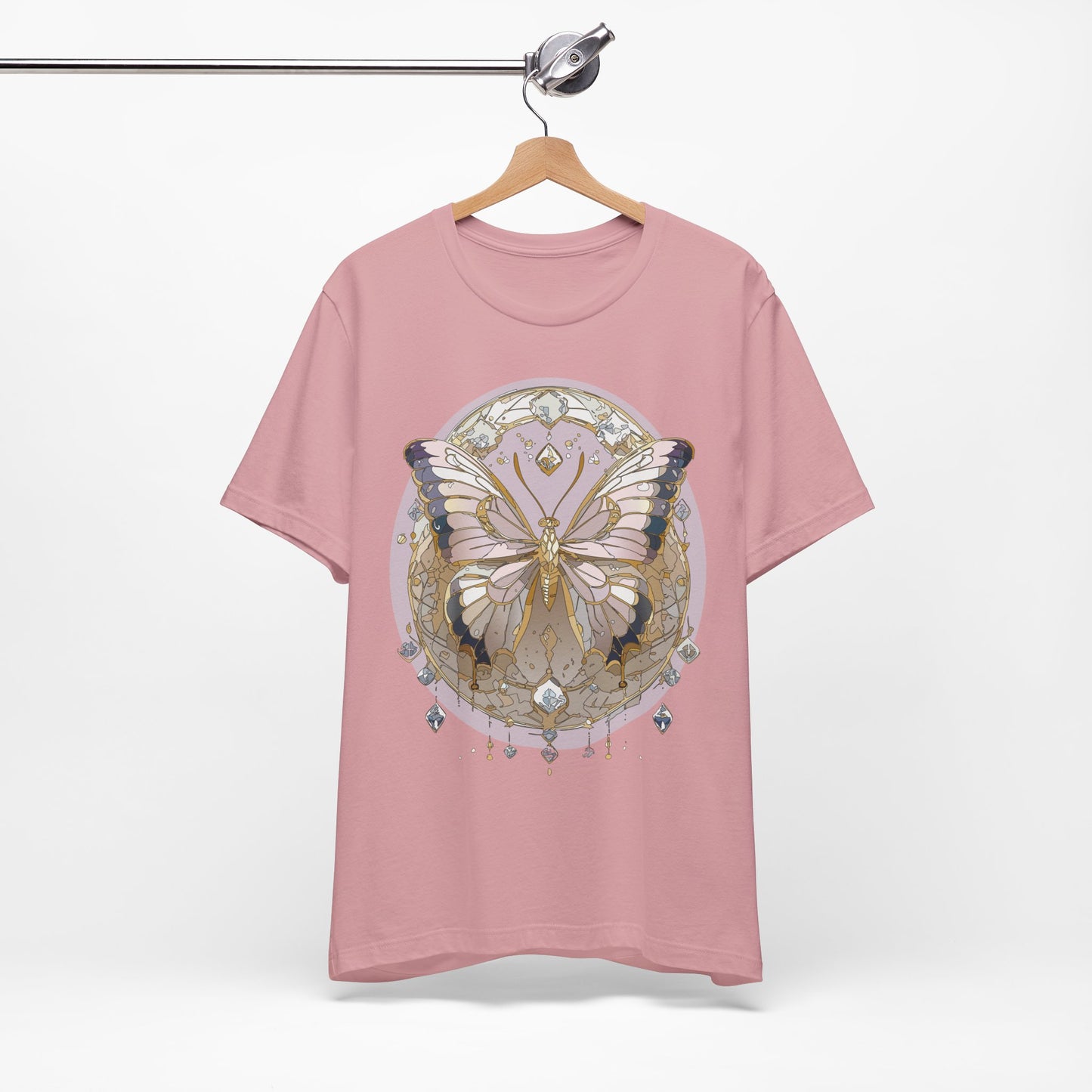 Butterfly Shirt, Shirt with Butterfly, Tee Shirt with Antique Butterfly