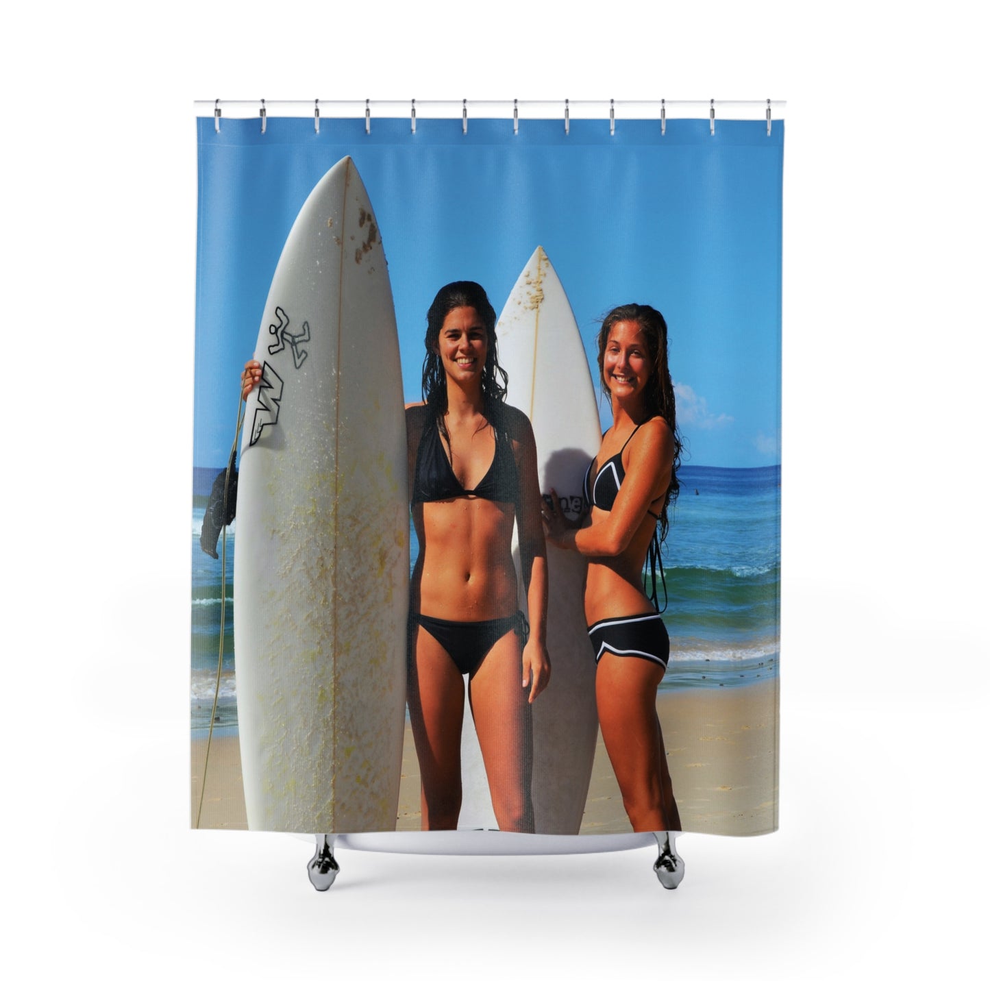 Woman Shower Curtain