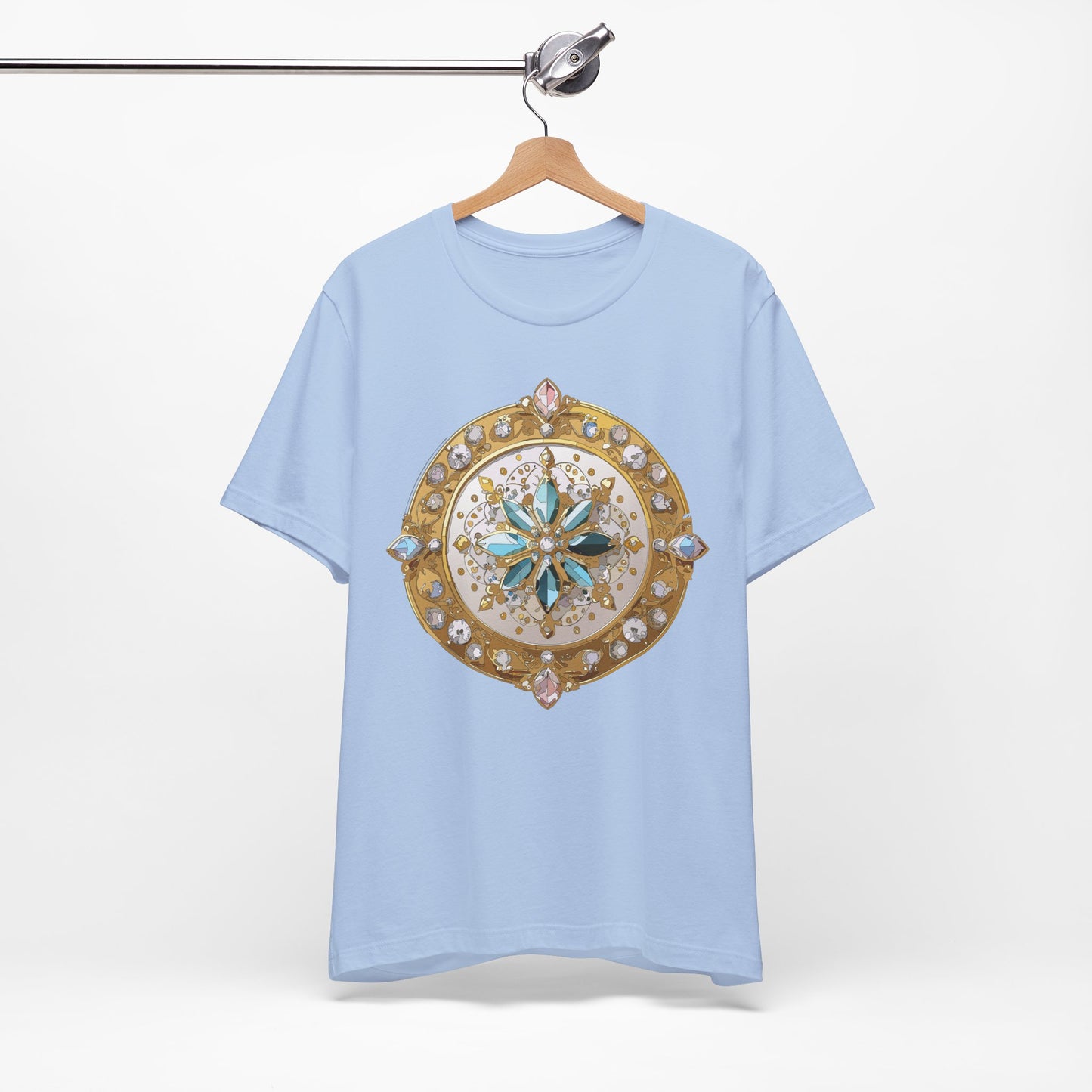 Medallion Shirt, Shirt with Medallion, Tee Shirt with Medal