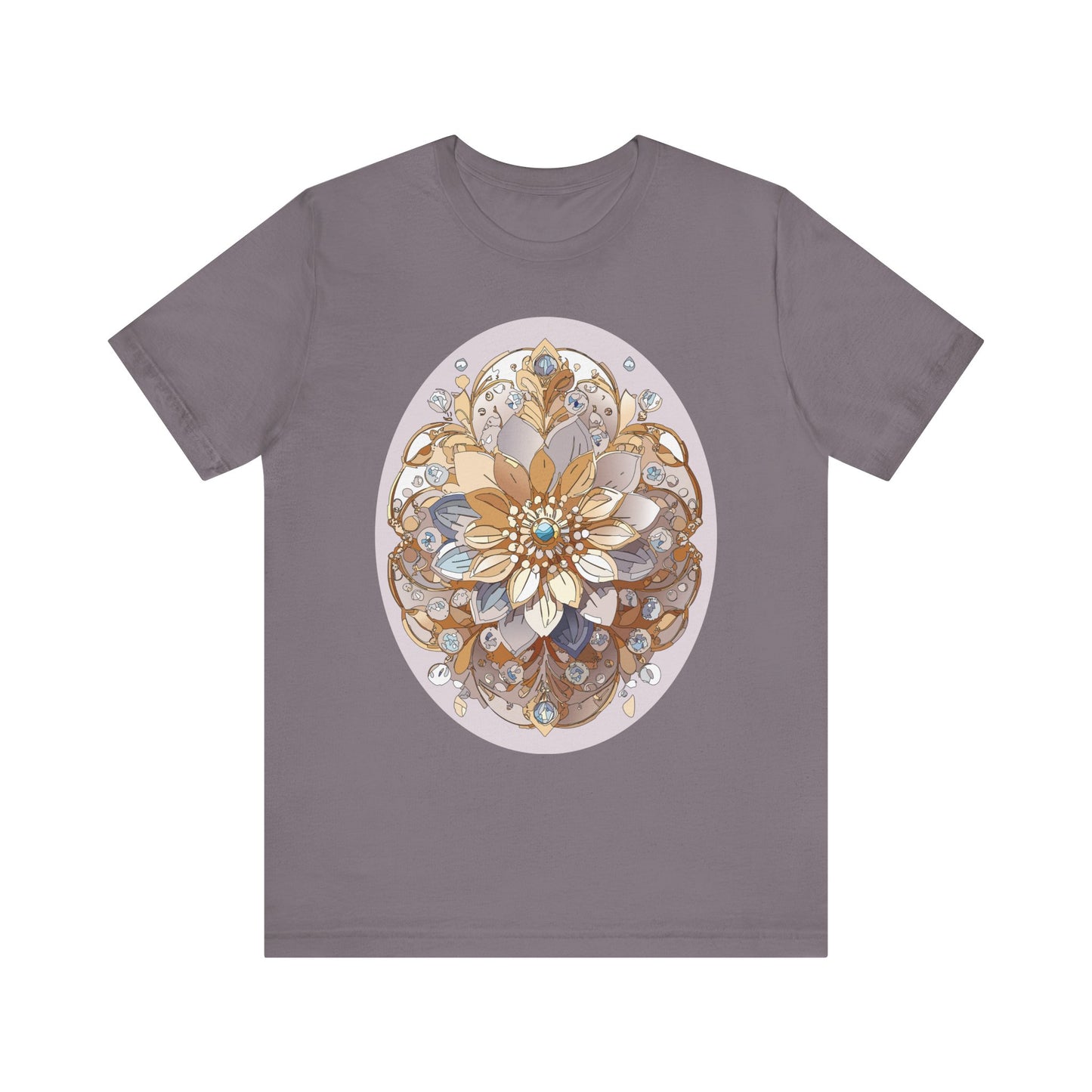 Floral Shirt, Flower Shirt, Tee Shirt with Antique Flower