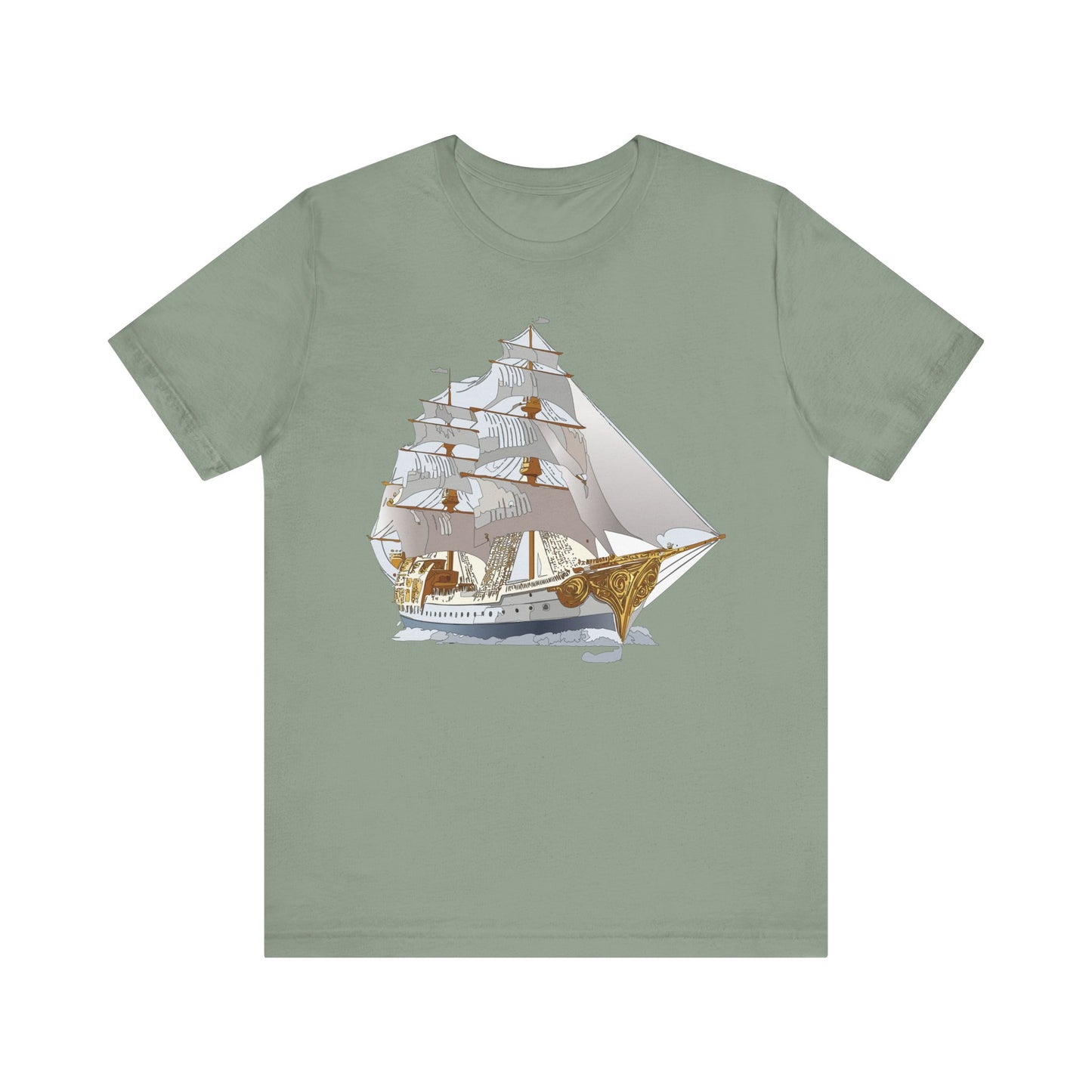 Ship Shirt, Shirt with Ship, Tee shirt with Ship