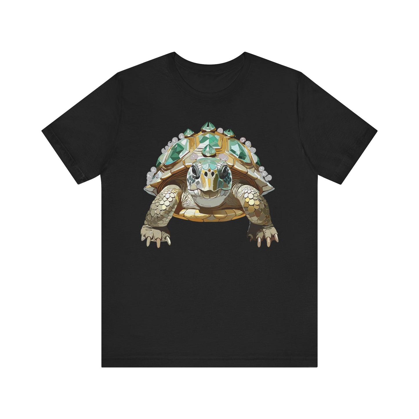 Animal Shirt, Shirt with Animal, Tee Shirt with Gold Animal Medal, Shirt with Antique Animal Medallion