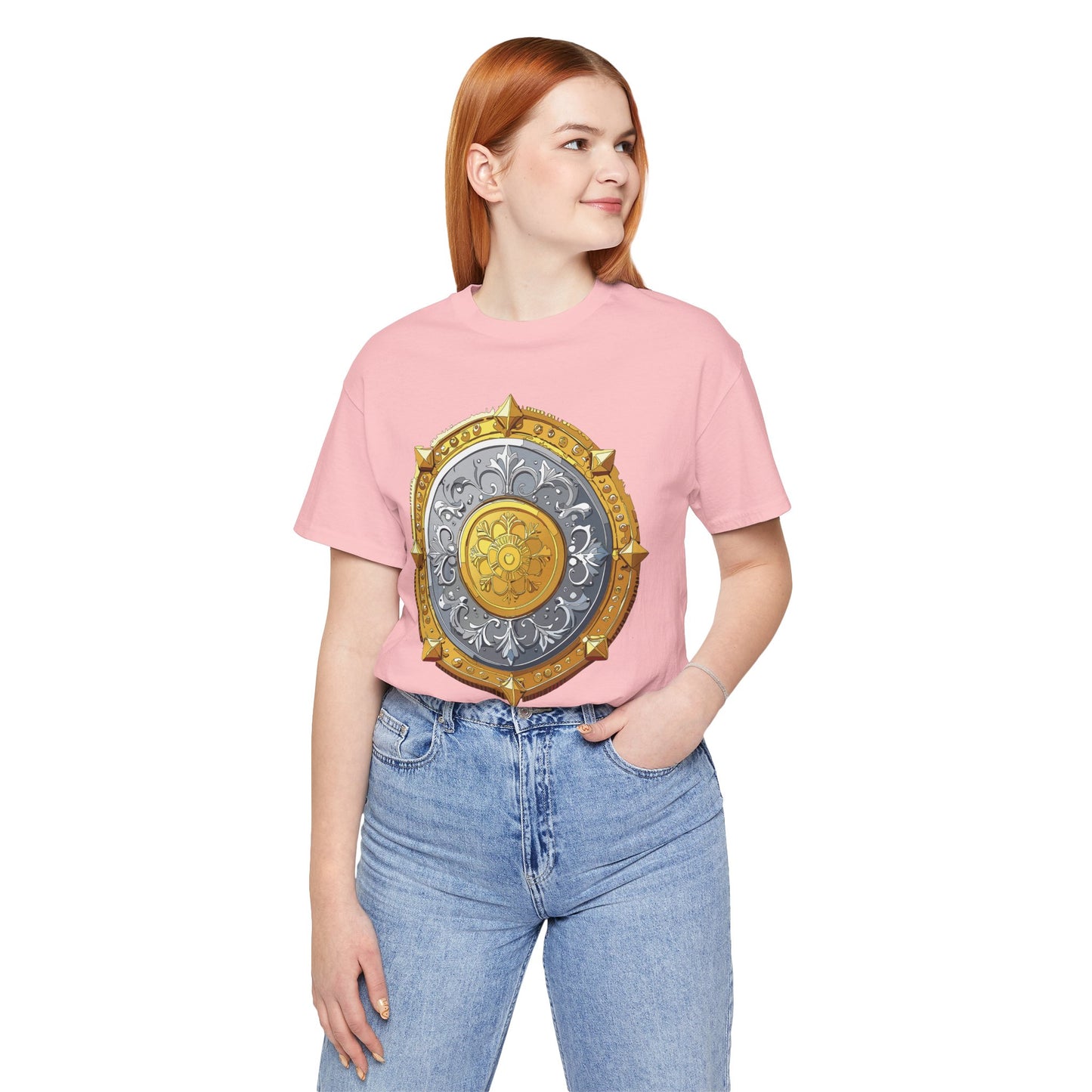 Coin Shirt, Shirt with Coin, Tee Shirt with Gold Coin, Shirt with Antique Coin