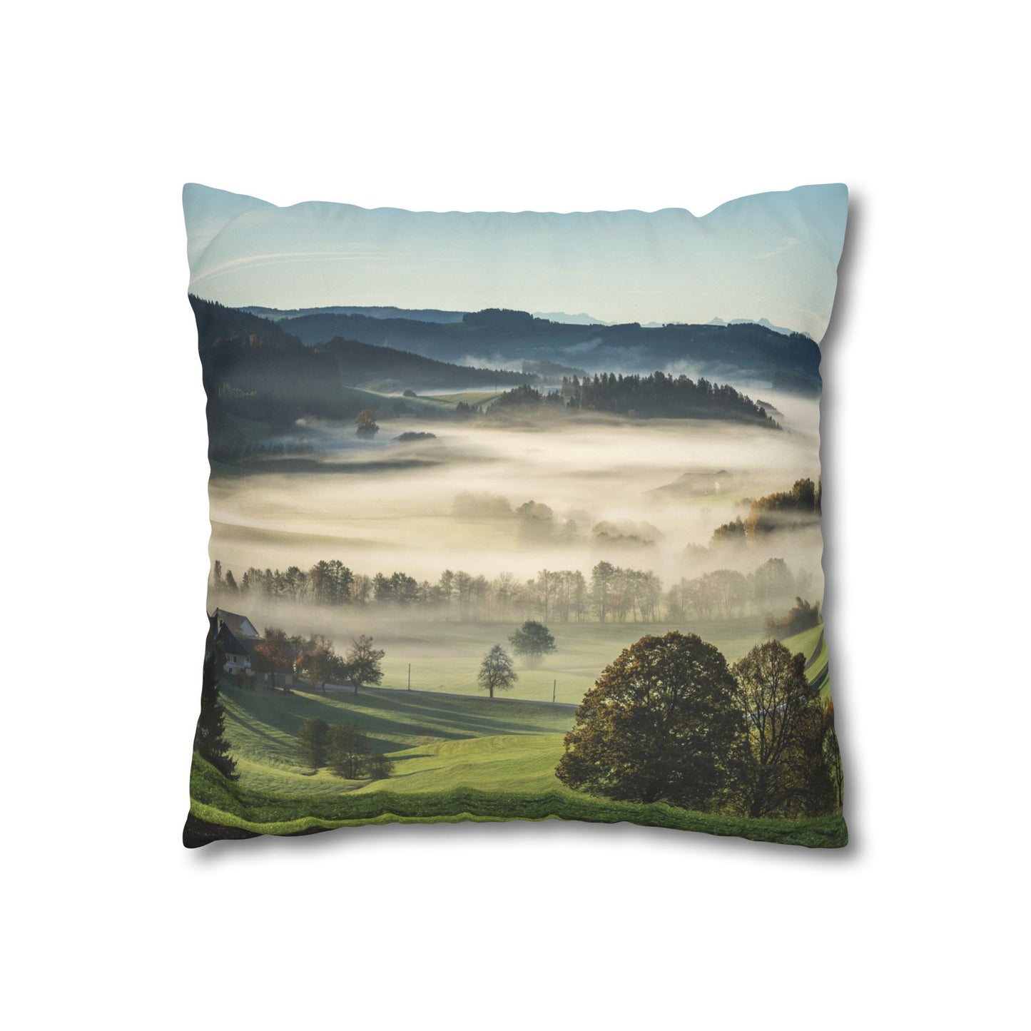 Landscape Pillow Cover