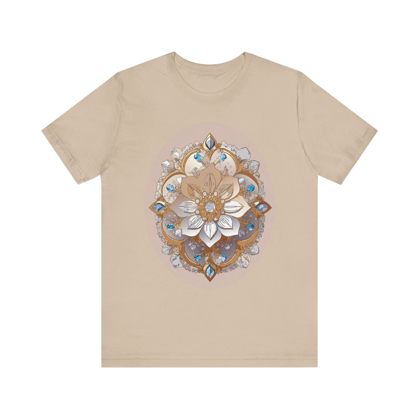 Floral Shirt, Flower Shirt, Tee Shirt with Antique Flower