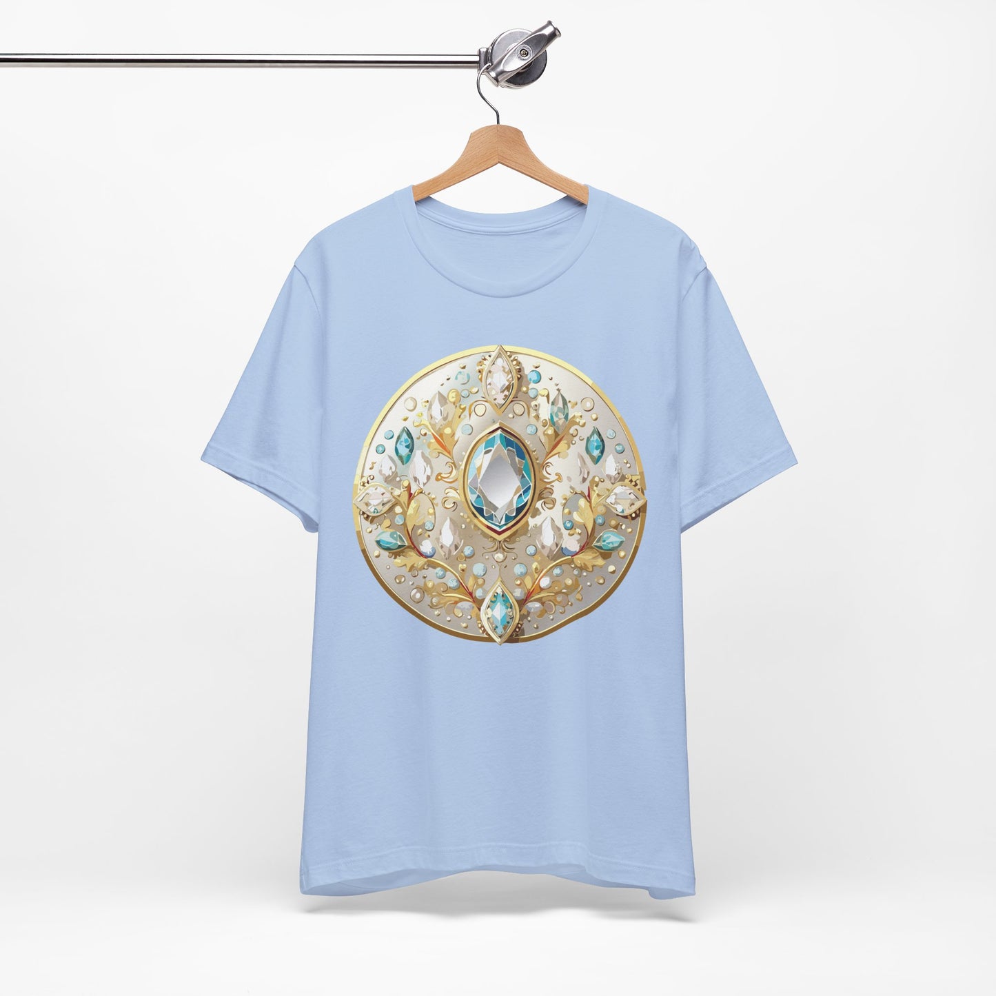 Medallion Shirt, Shirt with Medallion, Tee Shirt with Medal