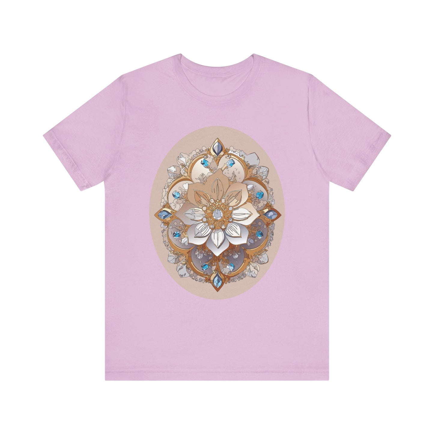 Floral Shirt, Flower Shirt, Tee Shirt with Antique Flower