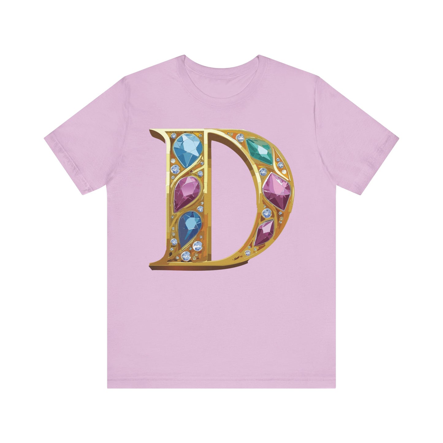 Letter Shirt, Shirt with Letters, Tee Shirt with Gold Letter, Shirt with Antique Letters