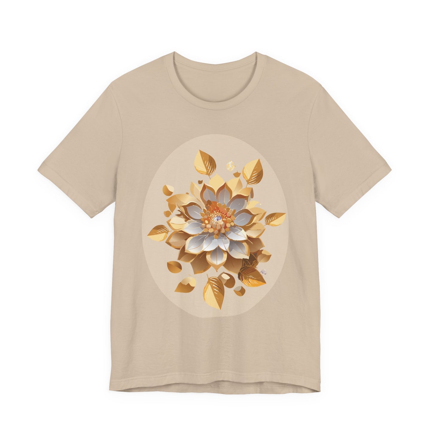 Floral Shirt, Flower Shirt, Tee Shirt with Antique Flower