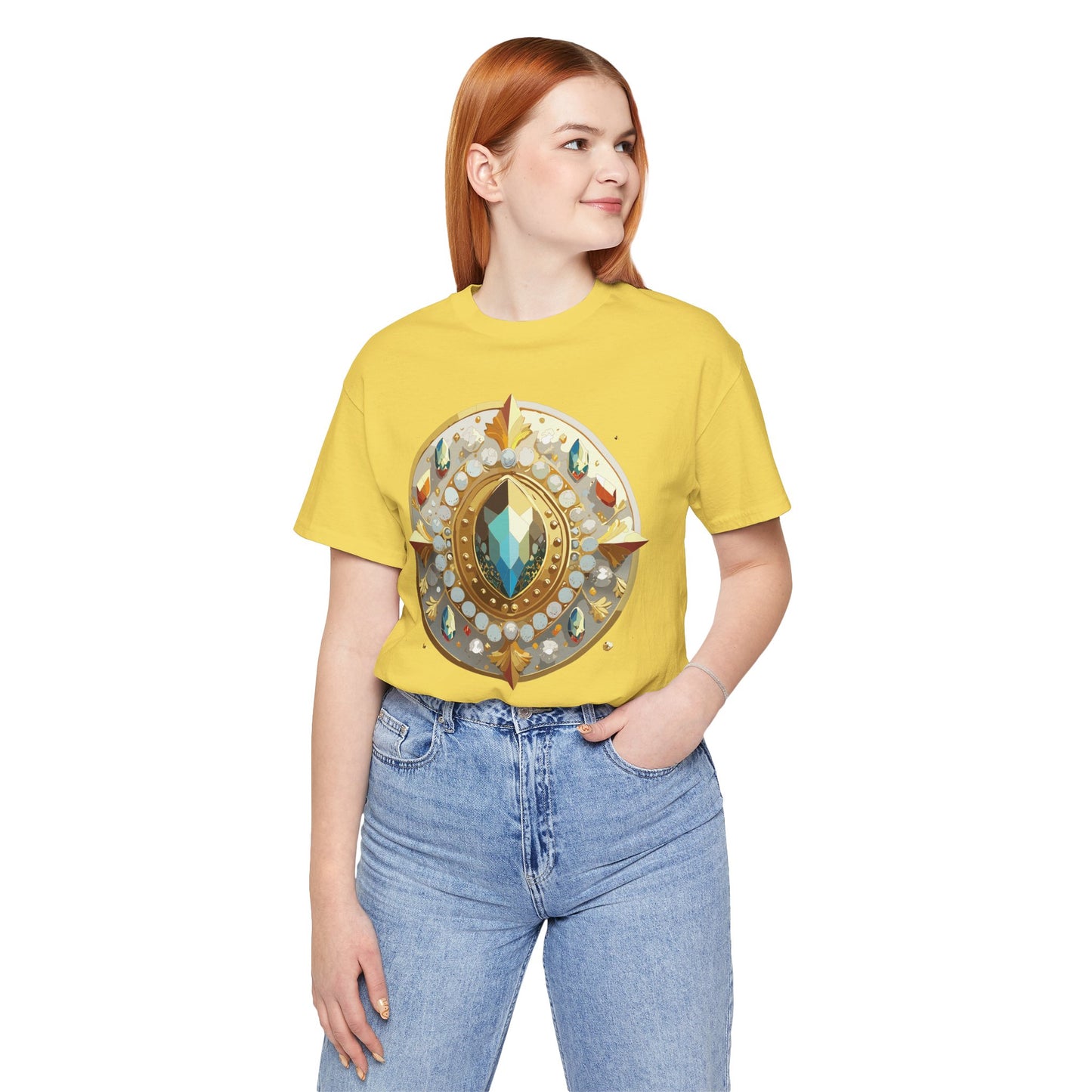 Medallion Shirt, Shirt with Medallion, Tee Shirt with Medal