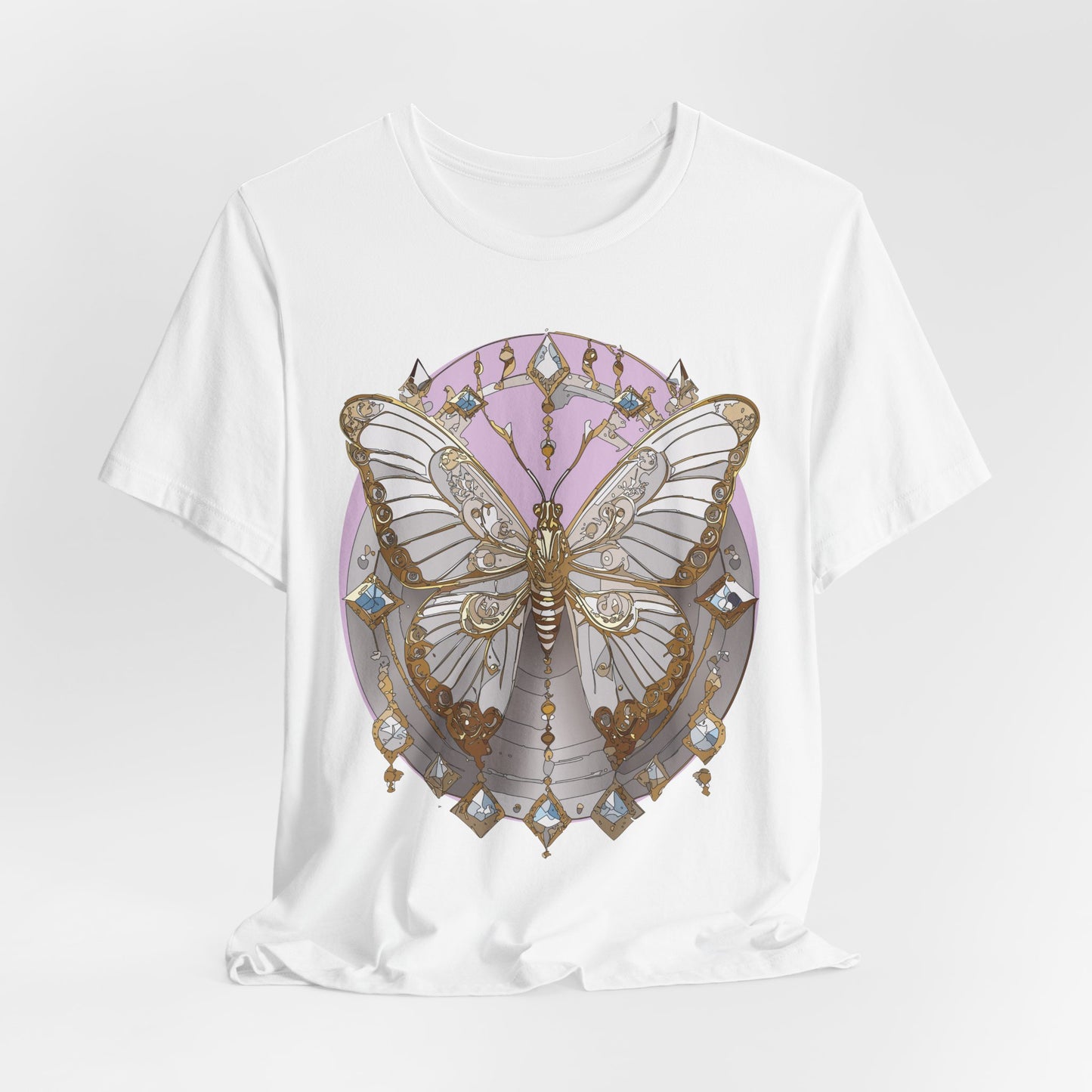 Butterfly Shirt, Shirt with Butterfly, Tee Shirt with Antique Butterfly
