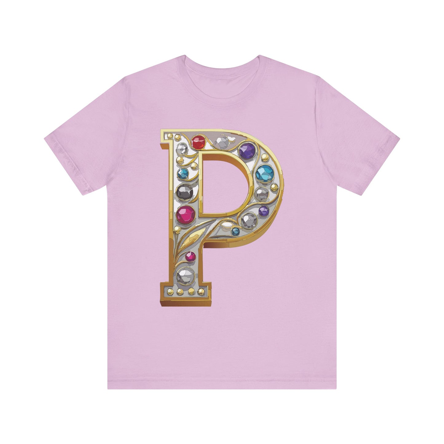 Letter Shirt, Shirt with Letters, Tee Shirt with Gold Letter, Shirt with Antique Letters