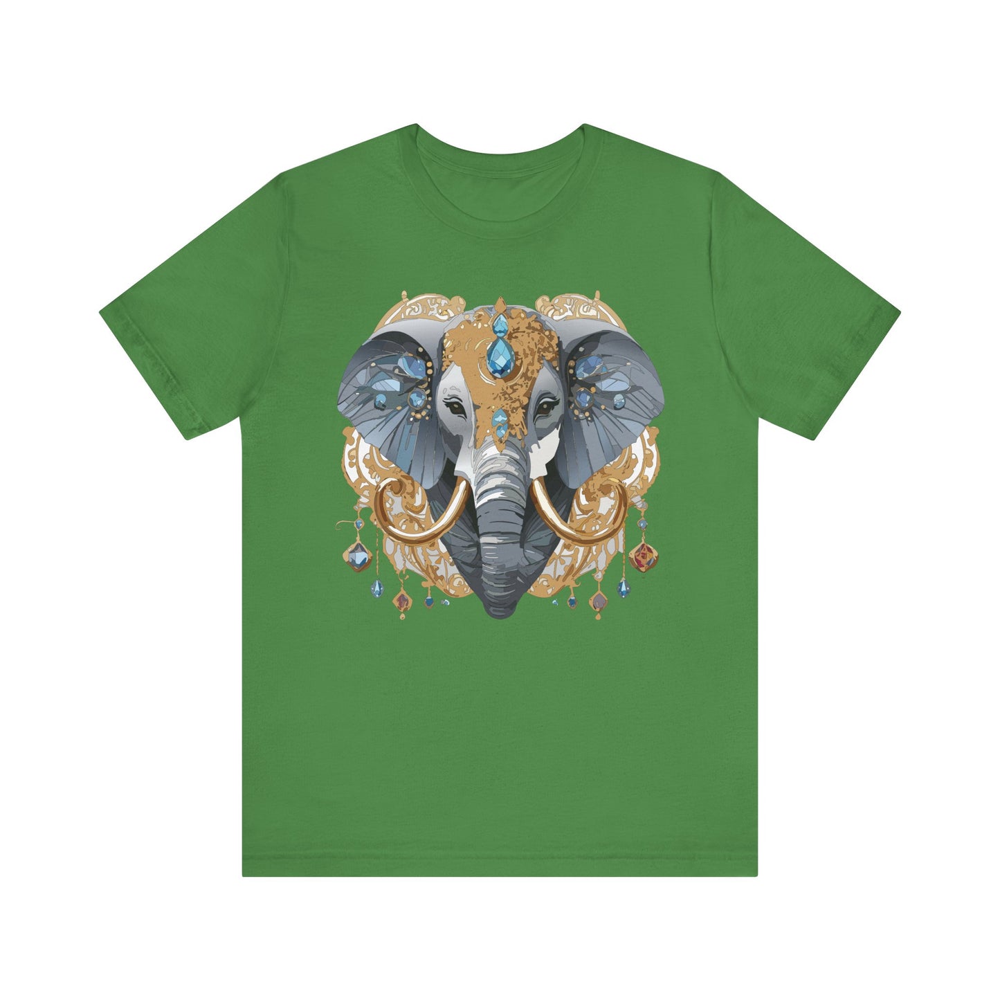 Animal Shirt, Shirt with Animal, Tee Shirt with Gold Animal Medal, Shirt with Antique Animal Medallion