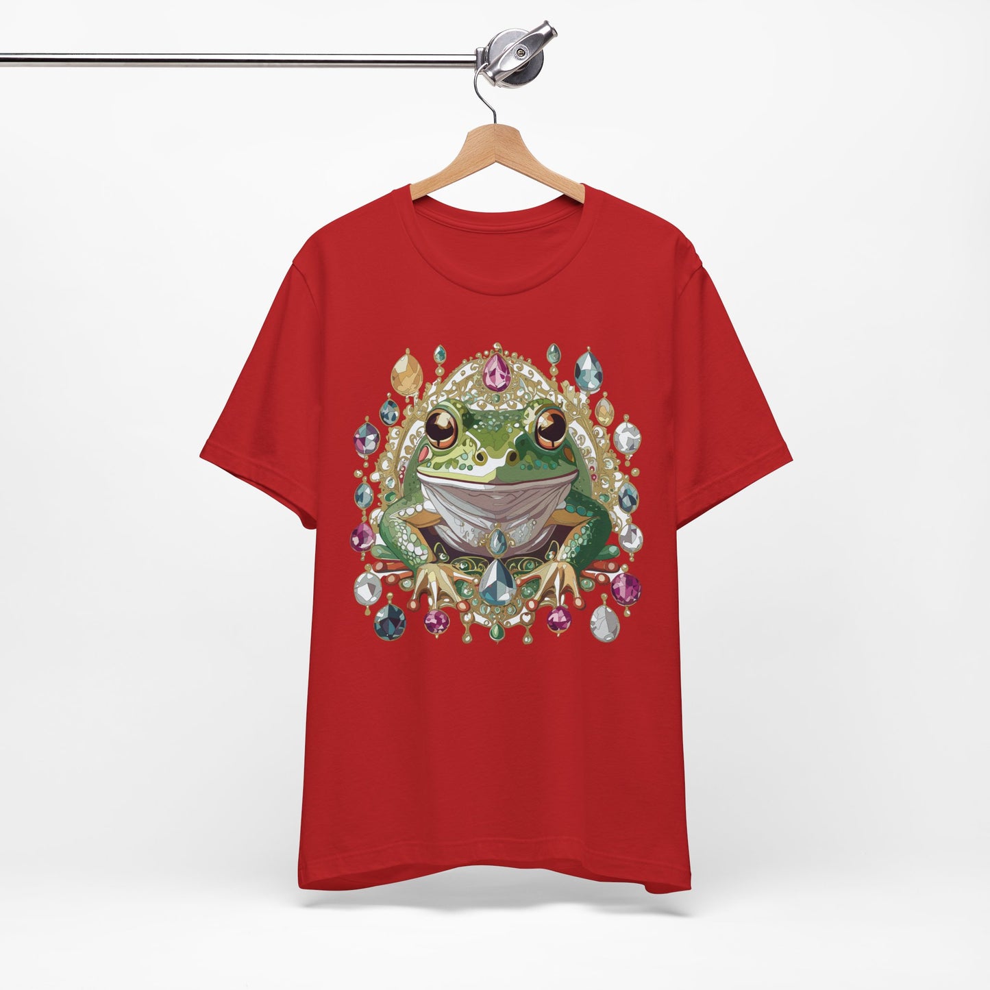 Animal Shirt, Shirt with Animal, Tee Shirt with Gold Animal Medal, Shirt with Antique Animal Medallion
