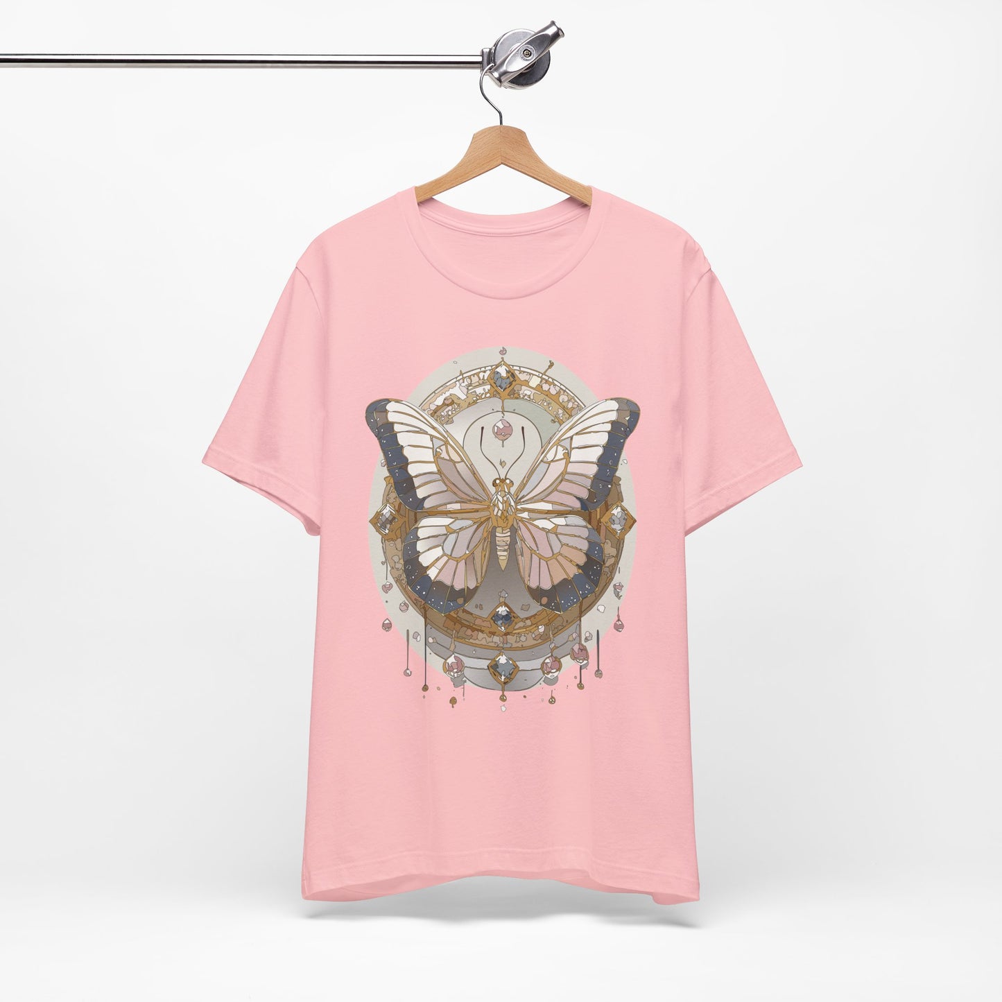 Butterfly Shirt, Shirt with Butterfly, Tee Shirt with Antique Butterfly