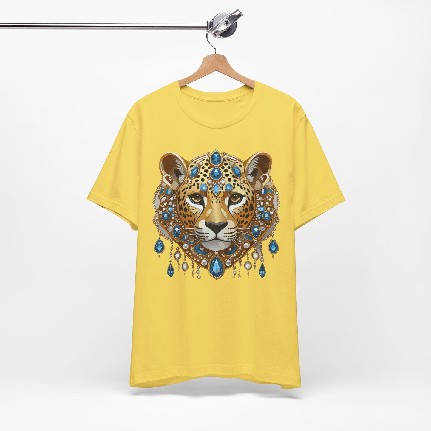 Animal Shirt, Shirt with Animal, Tee Shirt with Gold Animal Medal, Shirt with Antique Animal Medallion