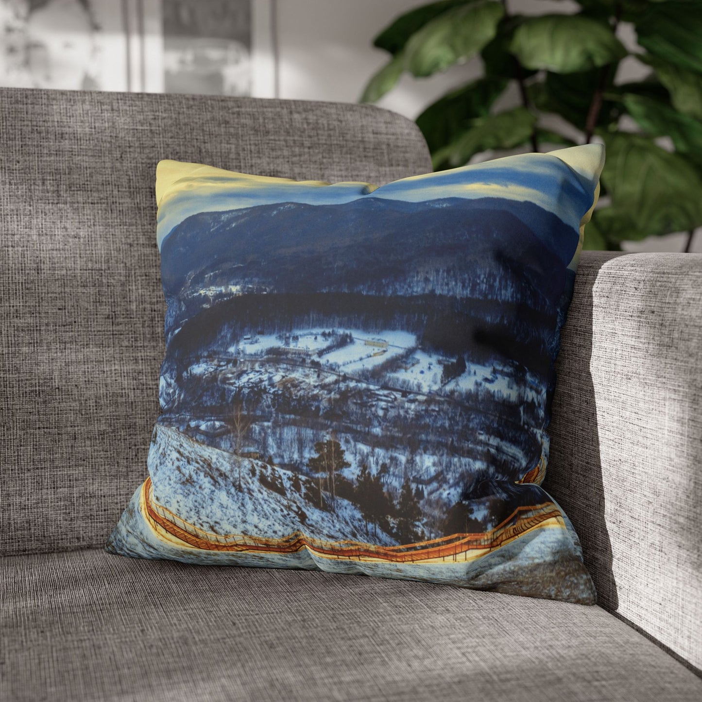 Landscape Pillow Cover