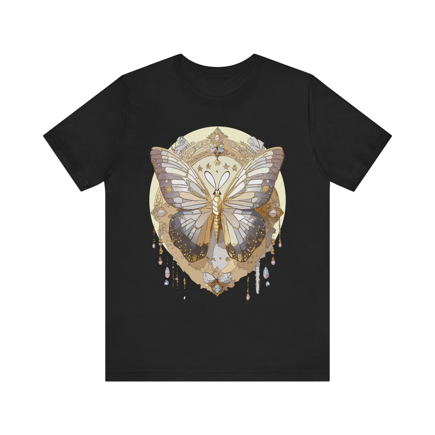Butterfly Shirt, Shirt with Butterfly, Tee Shirt with Antique Butterfly