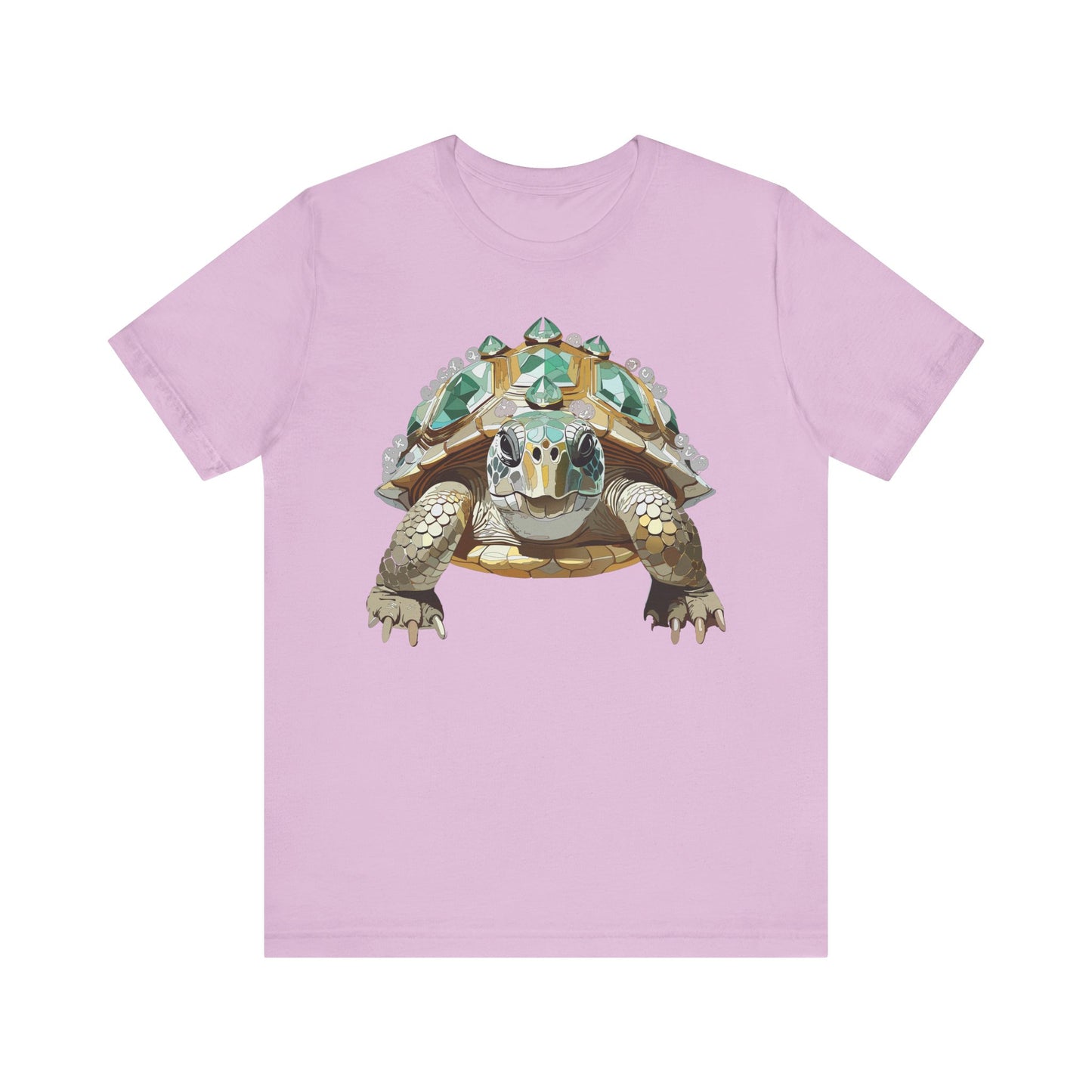 Animal Shirt, Shirt with Animal, Tee Shirt with Gold Animal Medal, Shirt with Antique Animal Medallion
