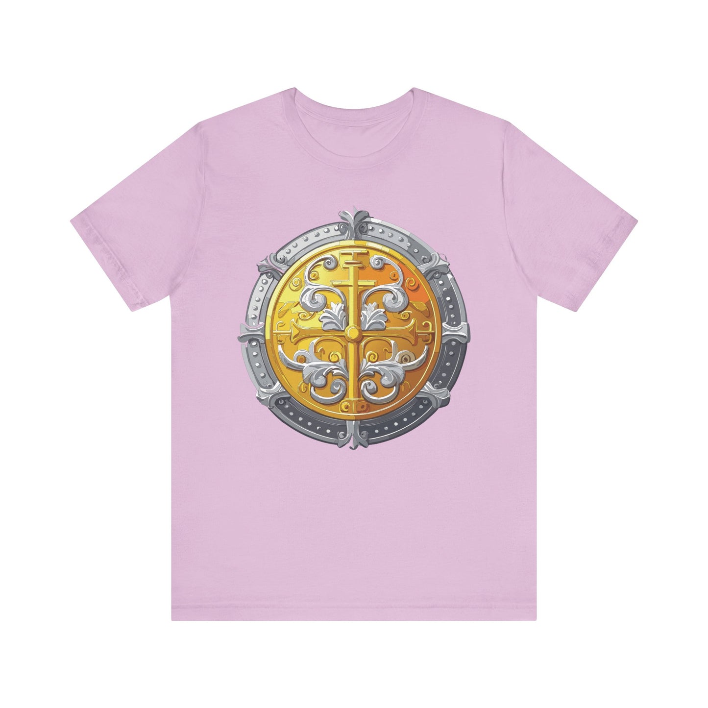Coin Shirt, Shirt with Coin, Tee Shirt with Gold Coin, Shirt with Antique Coin