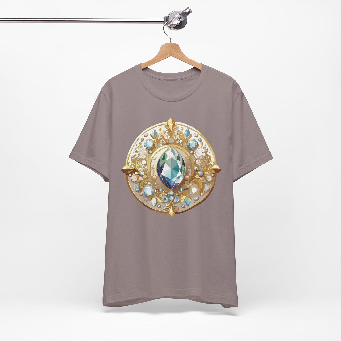 Medallion Shirt, Shirt with Medallion, Tee Shirt with Medal