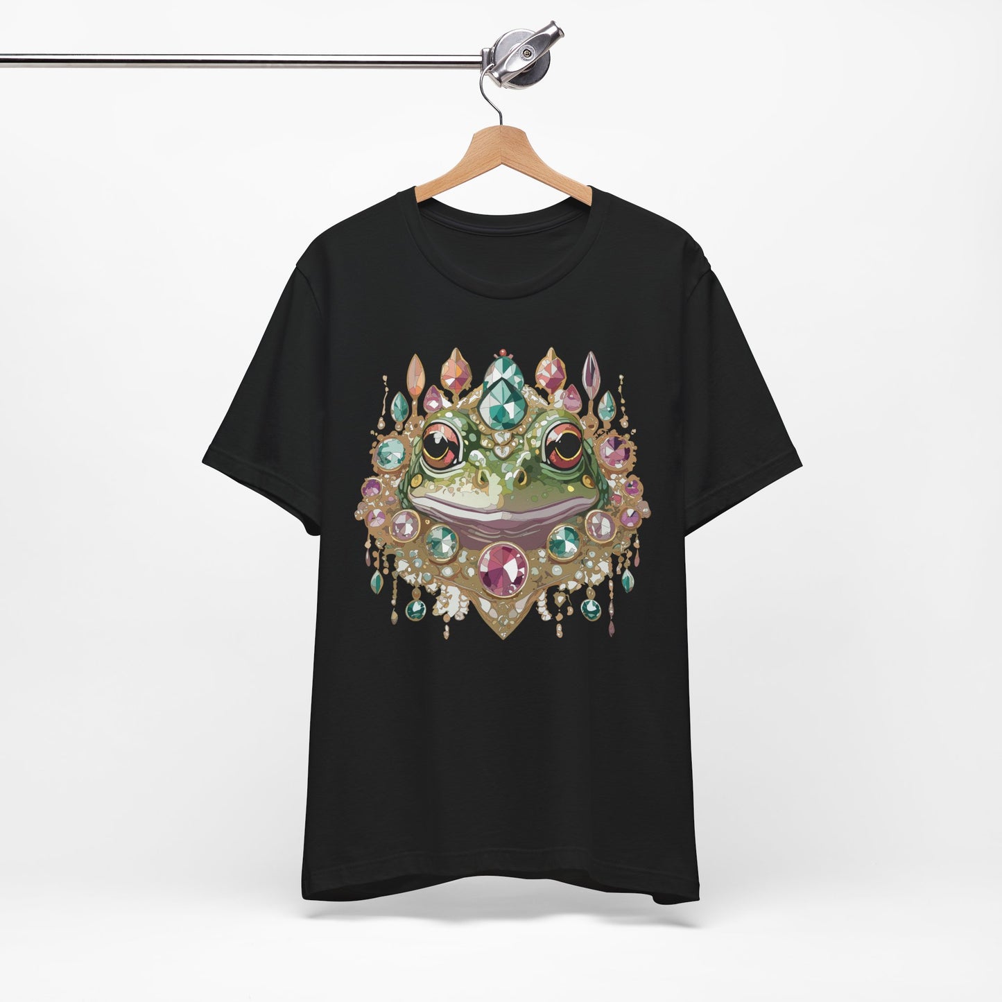 Animal Shirt, Shirt with Animal, Tee Shirt with Gold Animal Medal, Shirt with Antique Animal Medallion