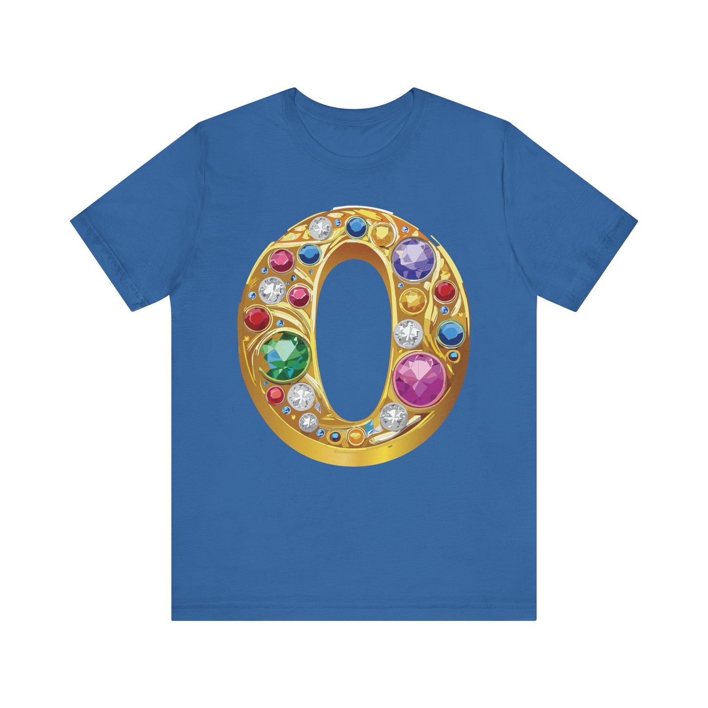 Letter Shirt, Shirt with Letters, Tee Shirt with Gold Letter, Shirt with Antique Letters