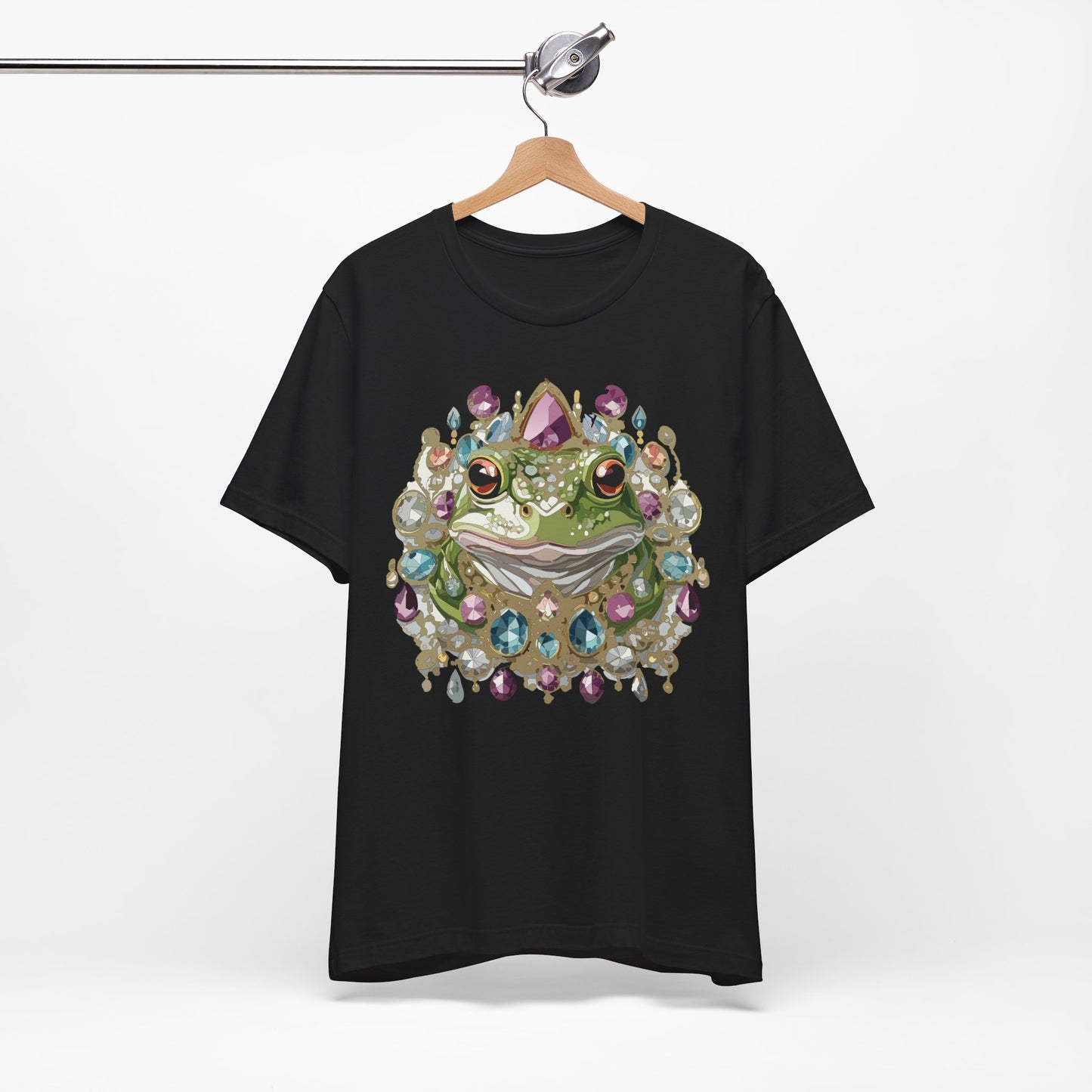 Animal Shirt, Shirt with Animal, Tee Shirt with Gold Animal Medal, Shirt with Antique Animal Medallion