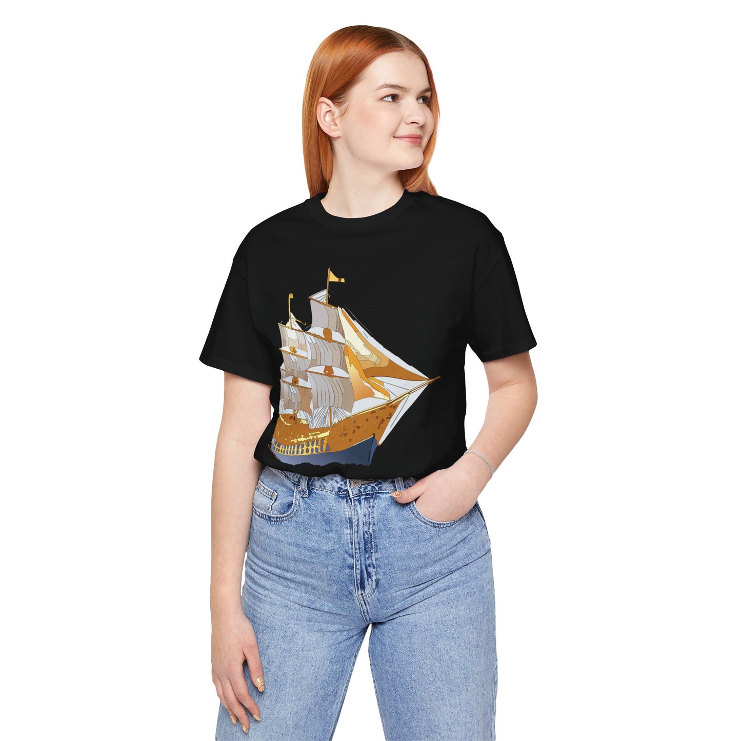 Ship Shirt, Shirt with Ship, Tee shirt with Ship
