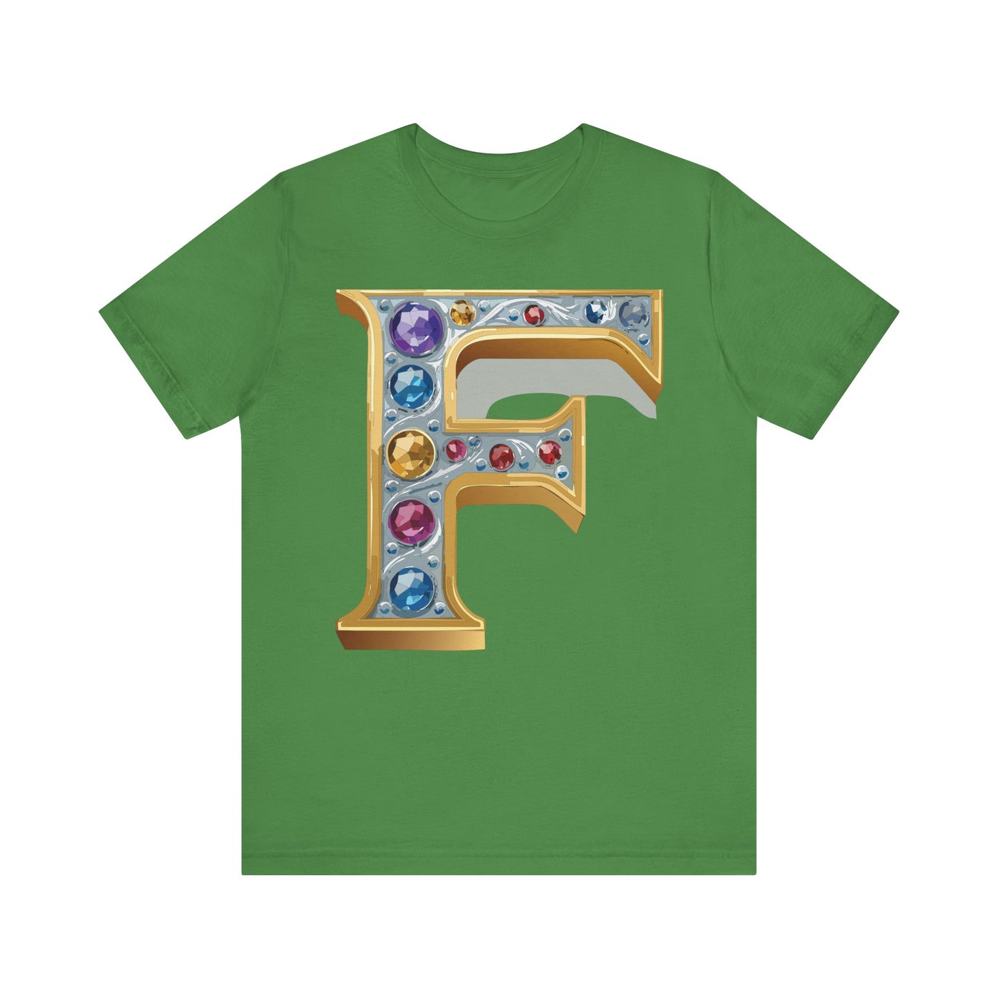 Letter Shirt, Shirt with Letters, Tee Shirt with Gold Letter, Shirt with Antique Letters