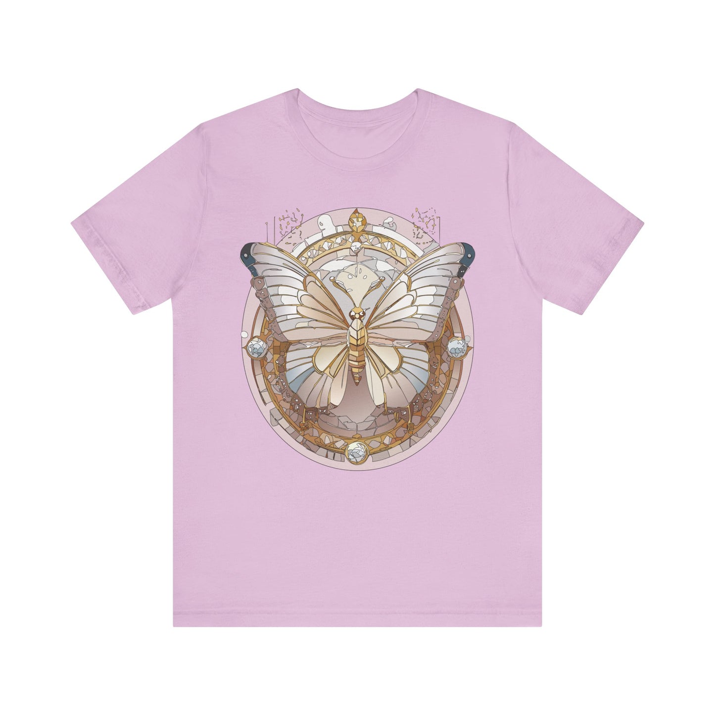 Butterfly Shirt, Shirt with Butterfly, Tee Shirt with Antique Butterfly