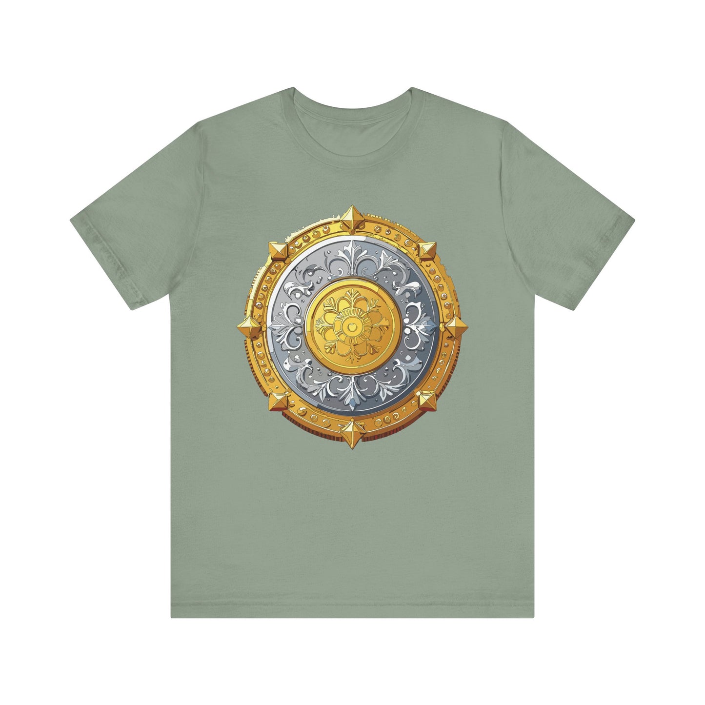 Coin Shirt, Shirt with Coin, Tee Shirt with Gold Coin, Shirt with Antique Coin