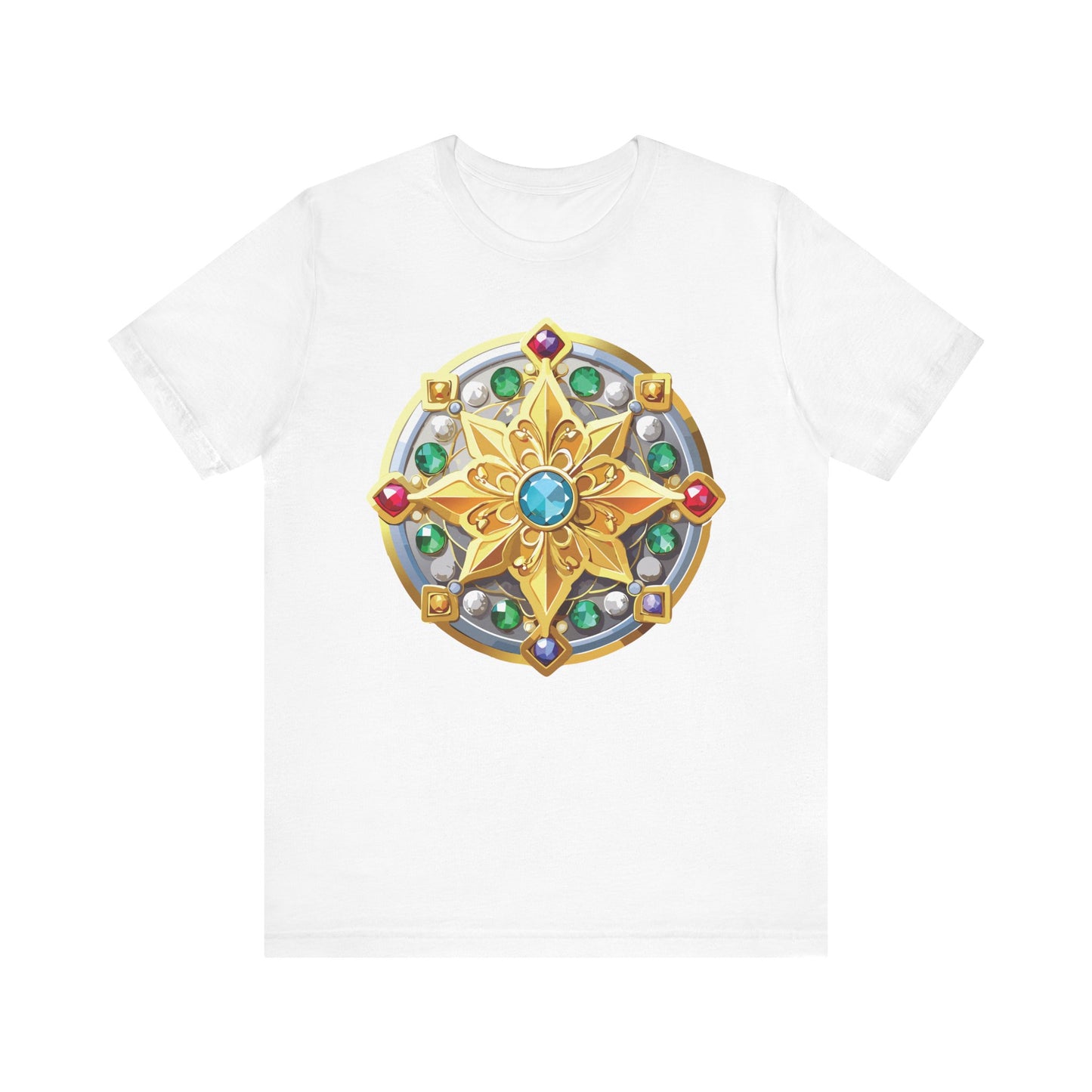 Medallion Shirt, Shirt with Medallion, Tee Shirt with Medal