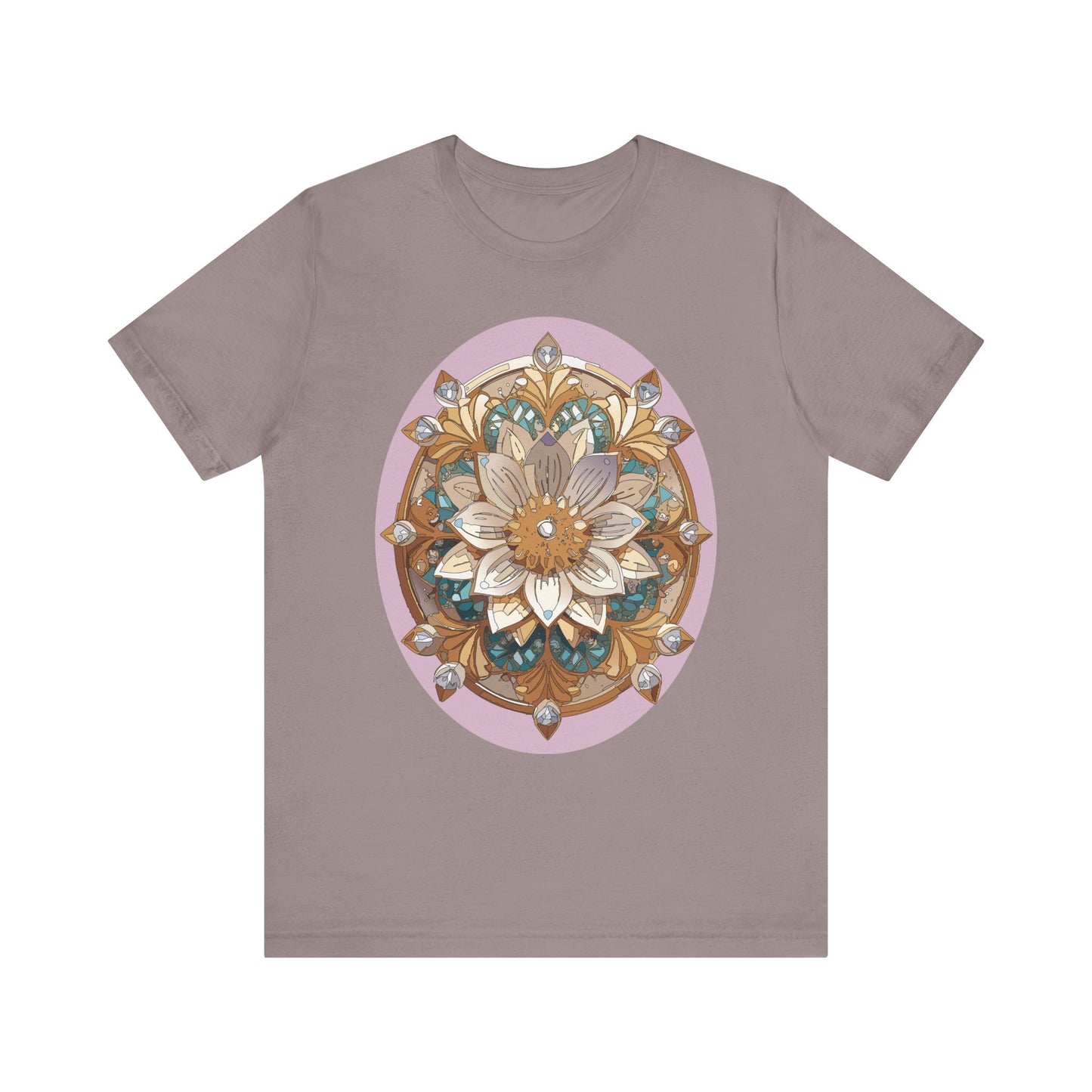 Floral Shirt, Flower Shirt, Tee Shirt with Antique Flower