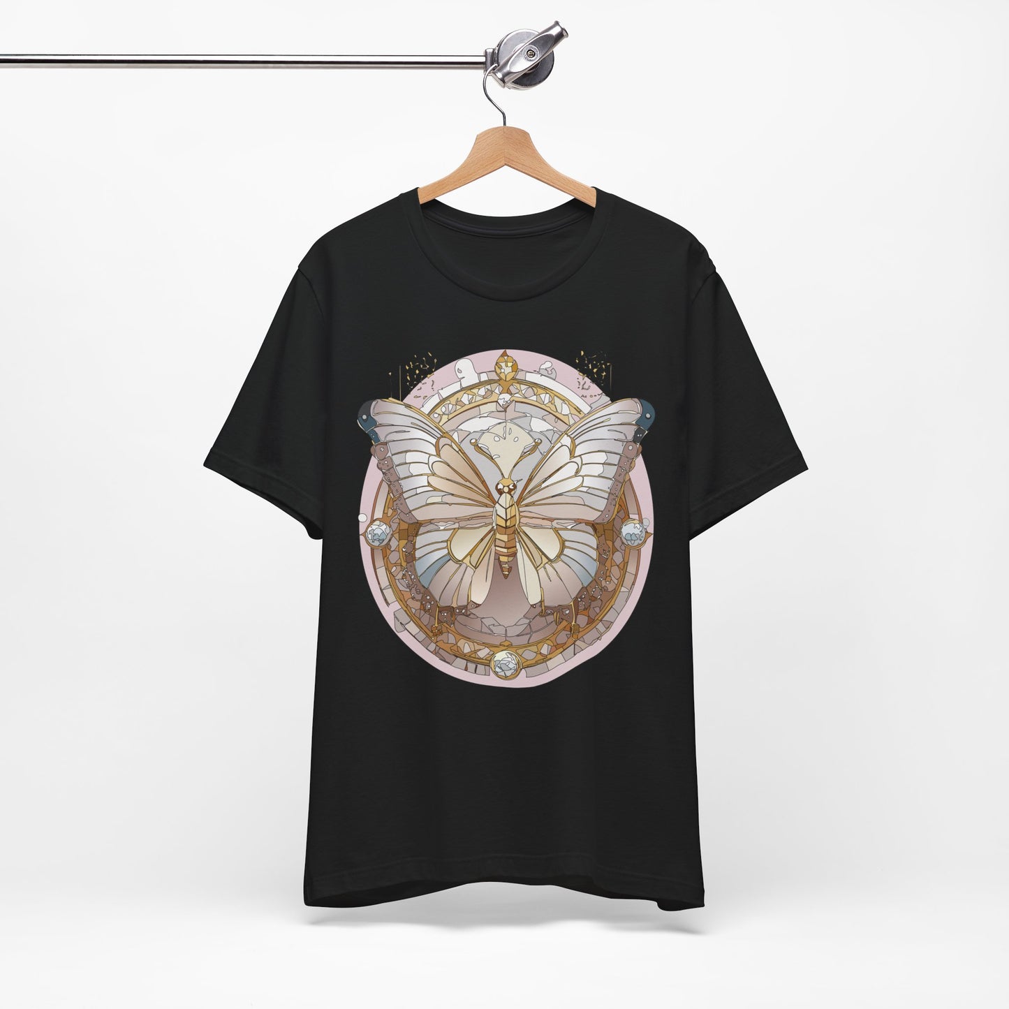 Butterfly Shirt, Shirt with Butterfly, Tee Shirt with Antique Butterfly