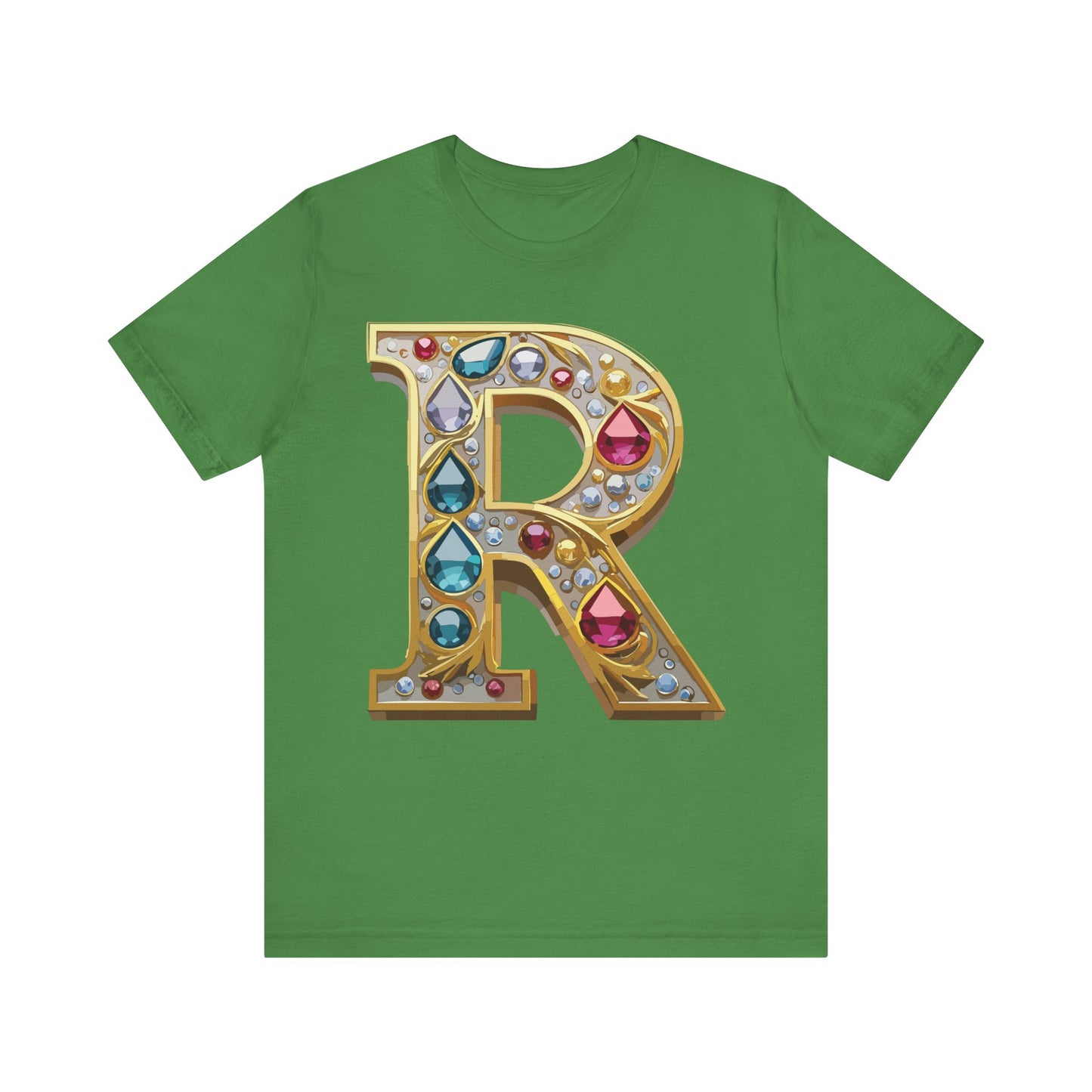 Letter Shirt, Shirt with Letters, Tee Shirt with Gold Letter, Shirt with Antique Letters