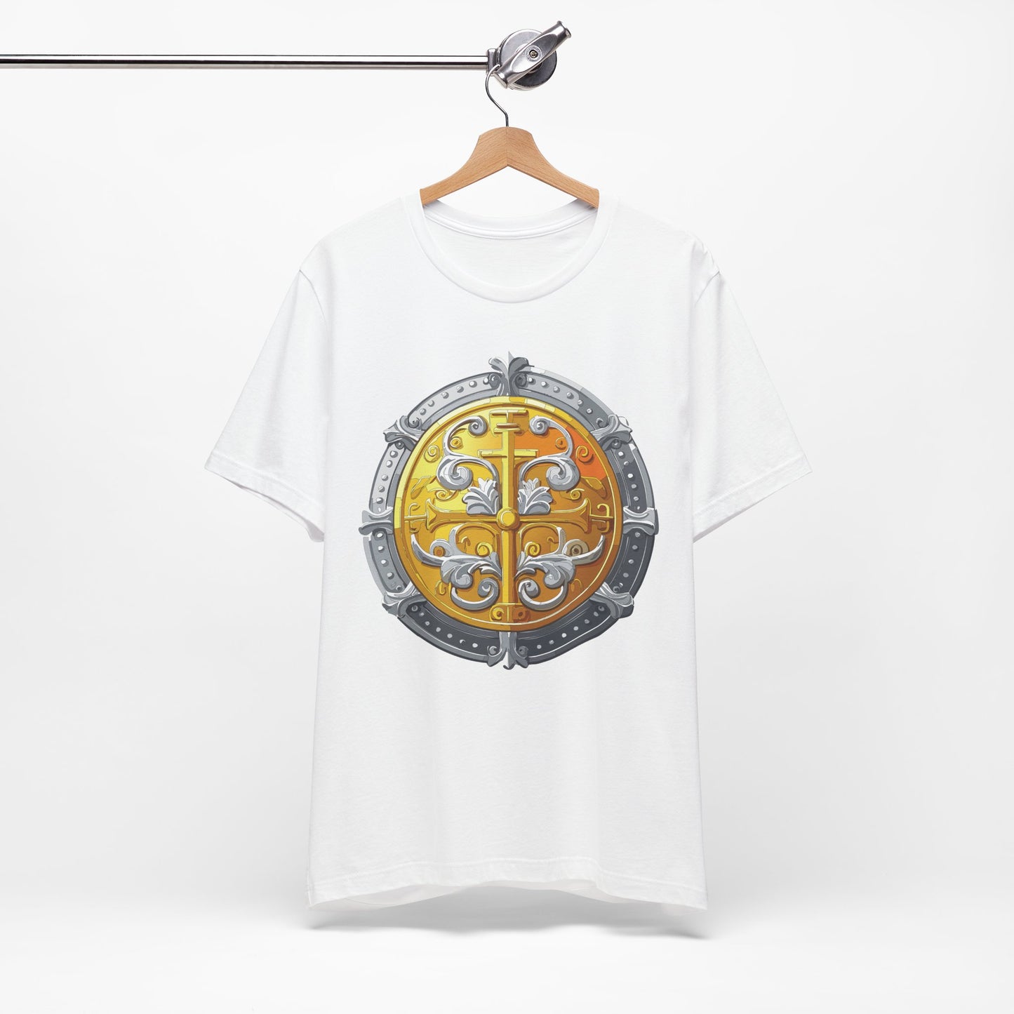 Coin Shirt, Shirt with Coin, Tee Shirt with Gold Coin, Shirt with Antique Coin