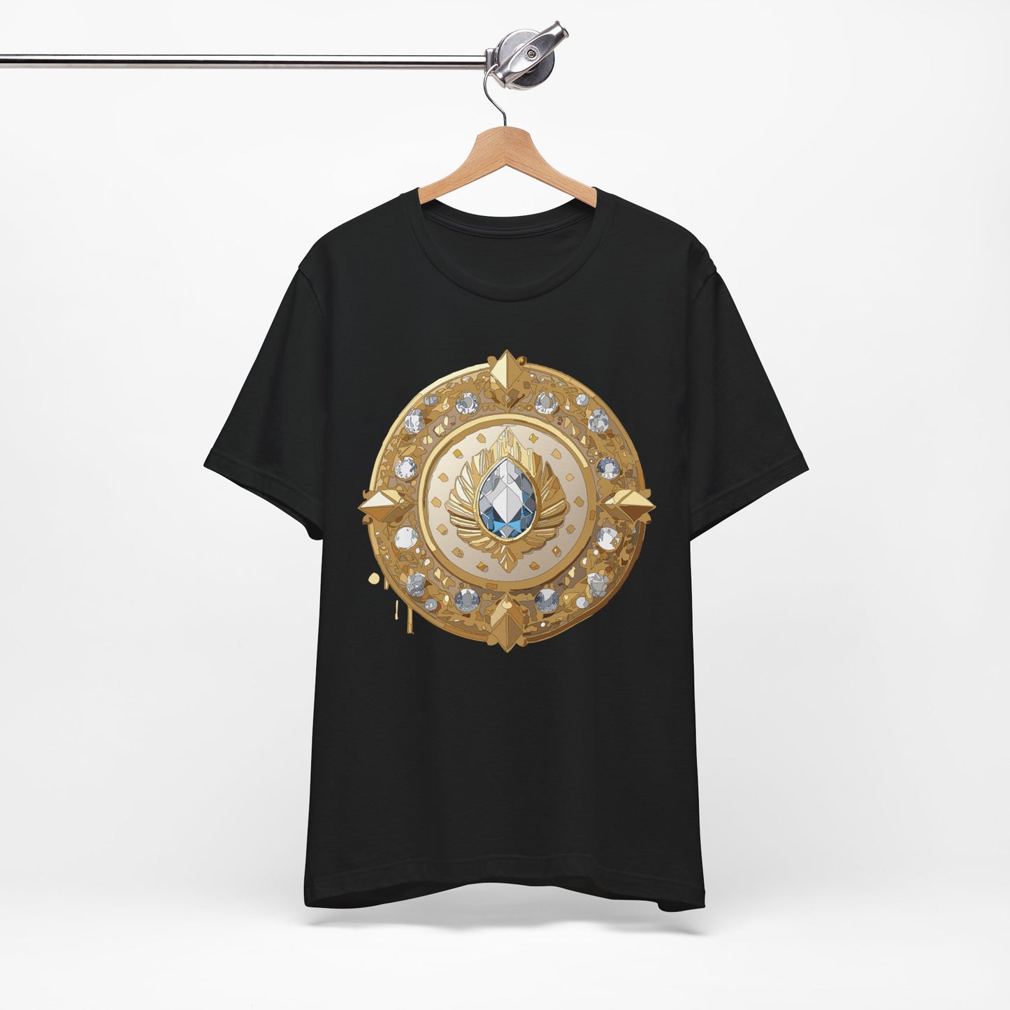 Medallion Shirt, Shirt with Medallion, Tee Shirt with Medal