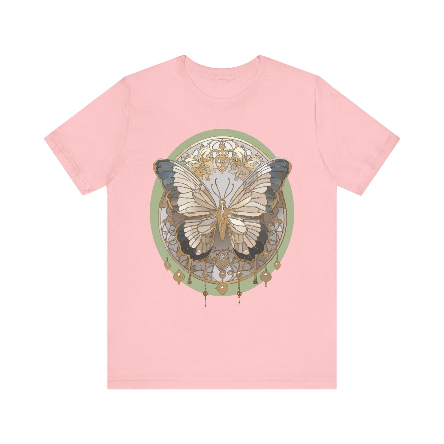 Butterfly Shirt, Shirt with Butterfly, Tee Shirt with Antique Butterfly