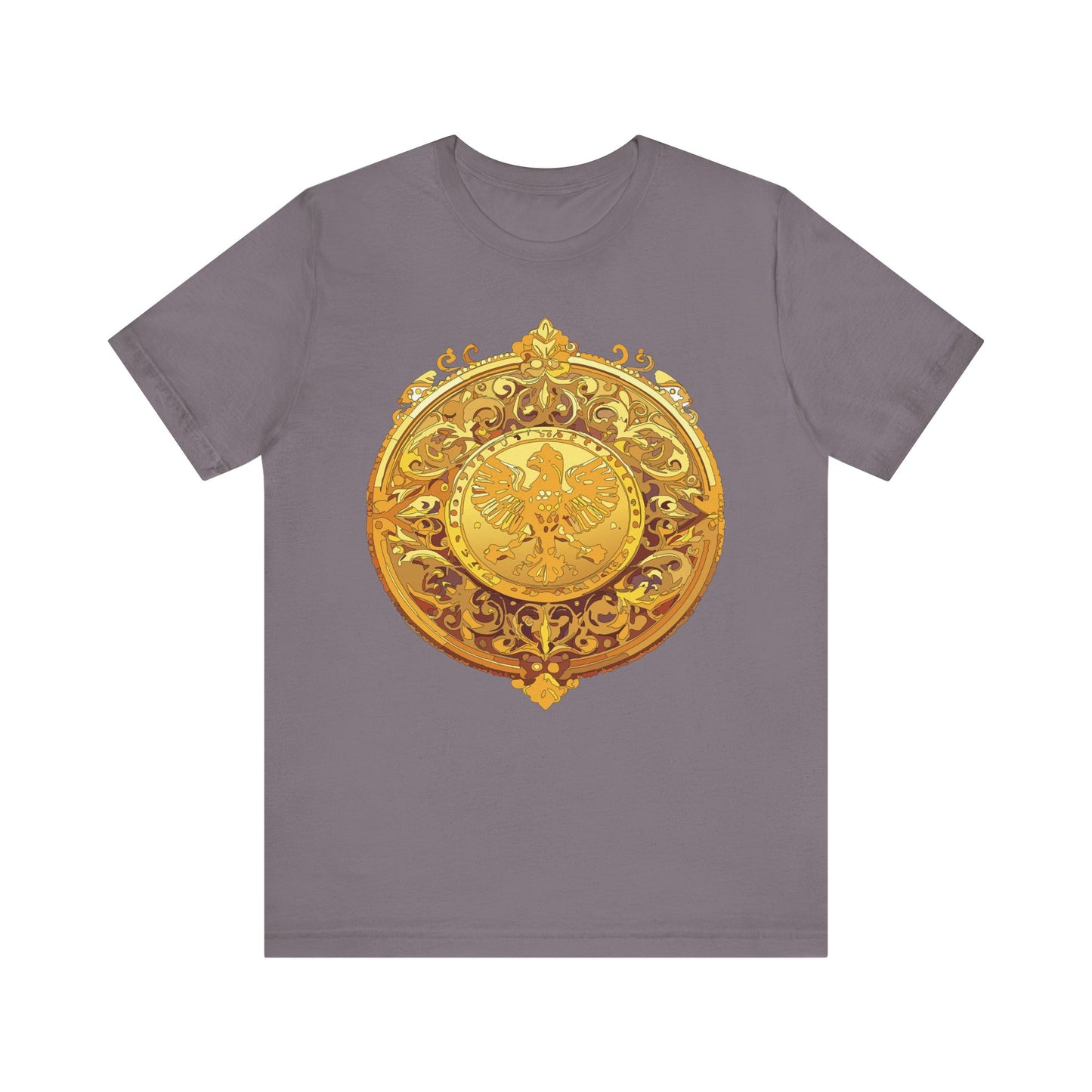 Coin Shirt, Shirt with Coin, Tee Shirt with Gold Coin, Shirt with Antique Coin