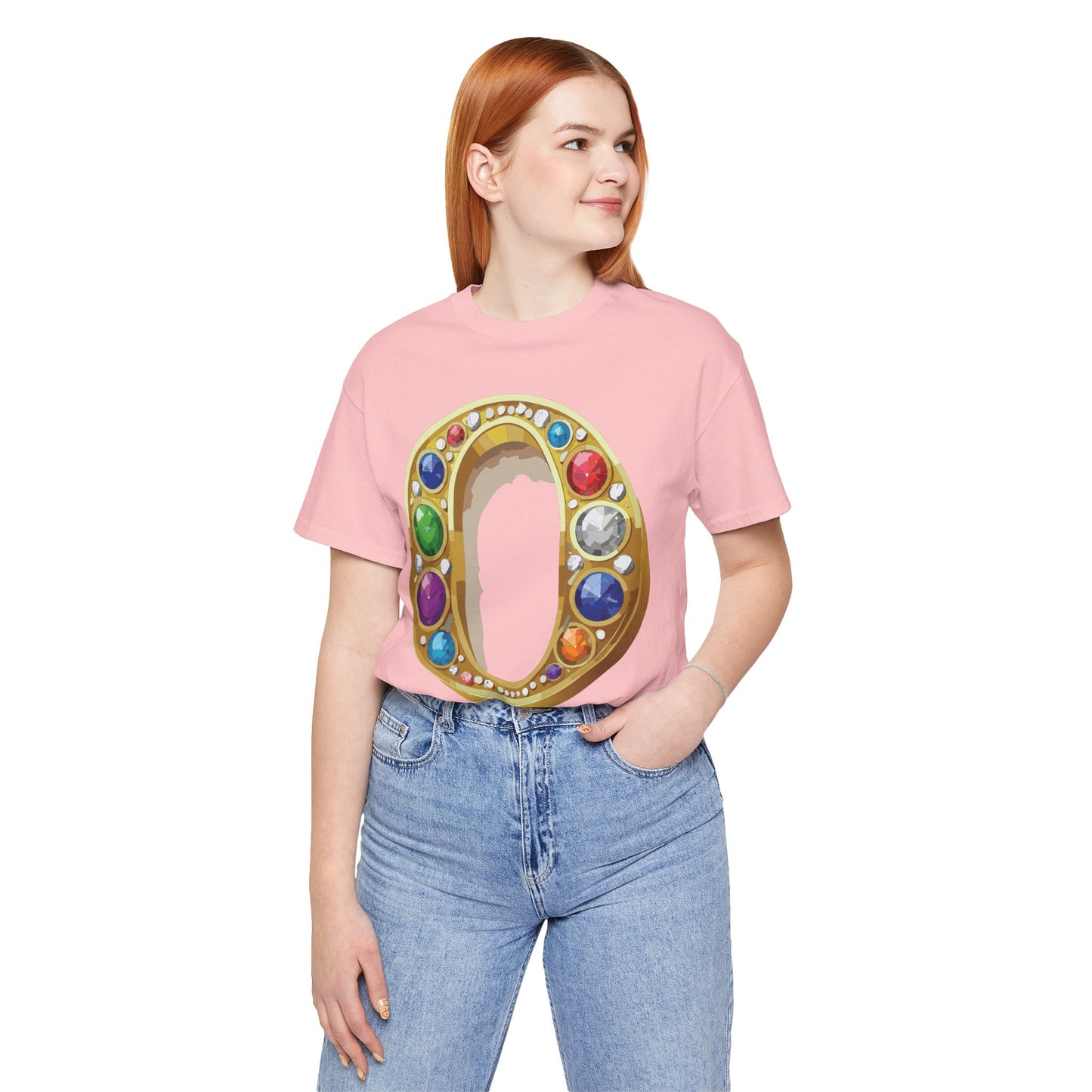 Letter Shirt, Shirt with Letters, Tee Shirt with Gold Letter, Shirt with Antique Letters
