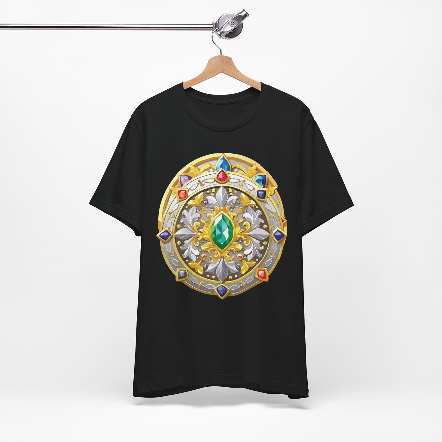 Medallion Shirt, Shirt with Medallion, Tee Shirt with Medal