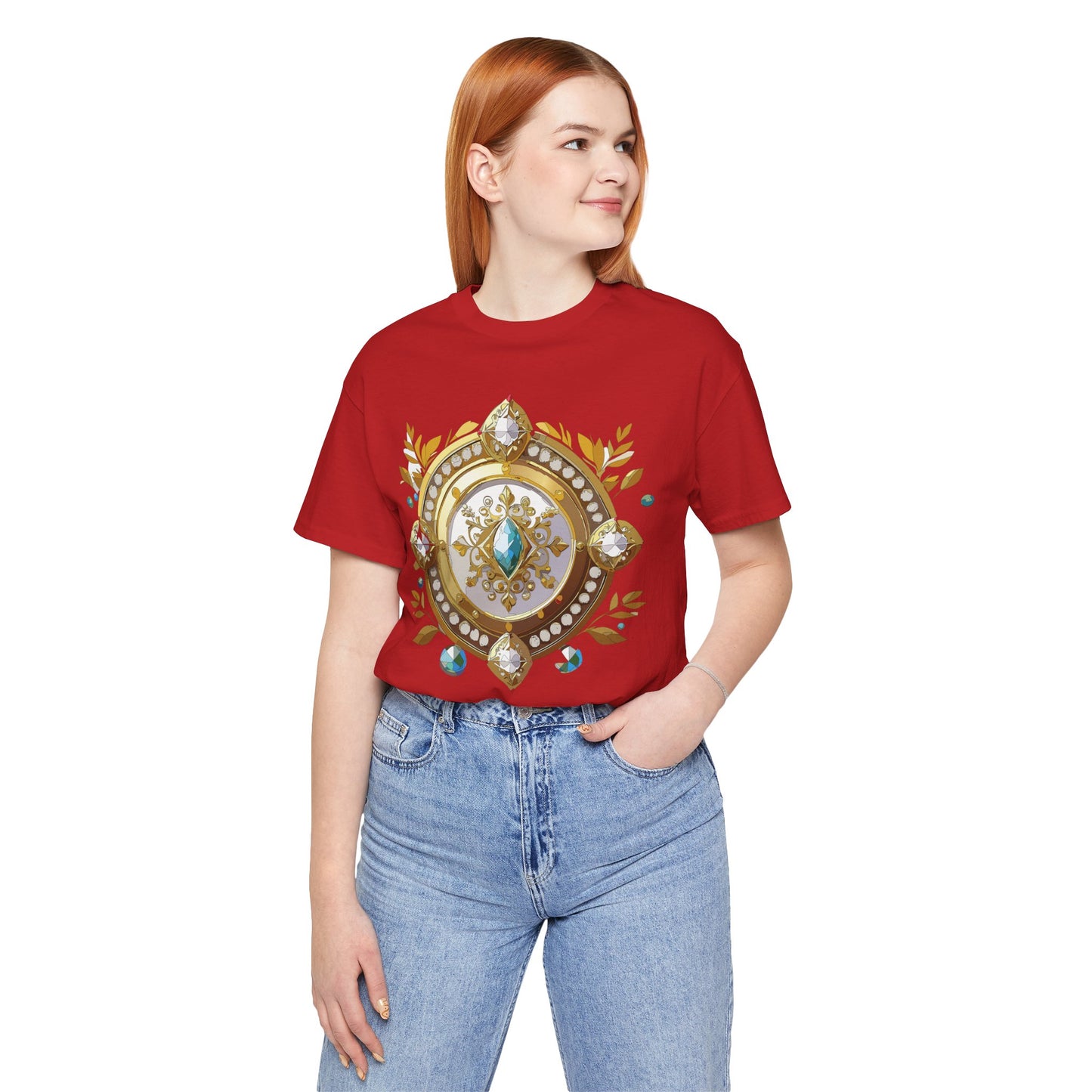 Medallion Shirt, Shirt with Medallion, Tee Shirt with Medal