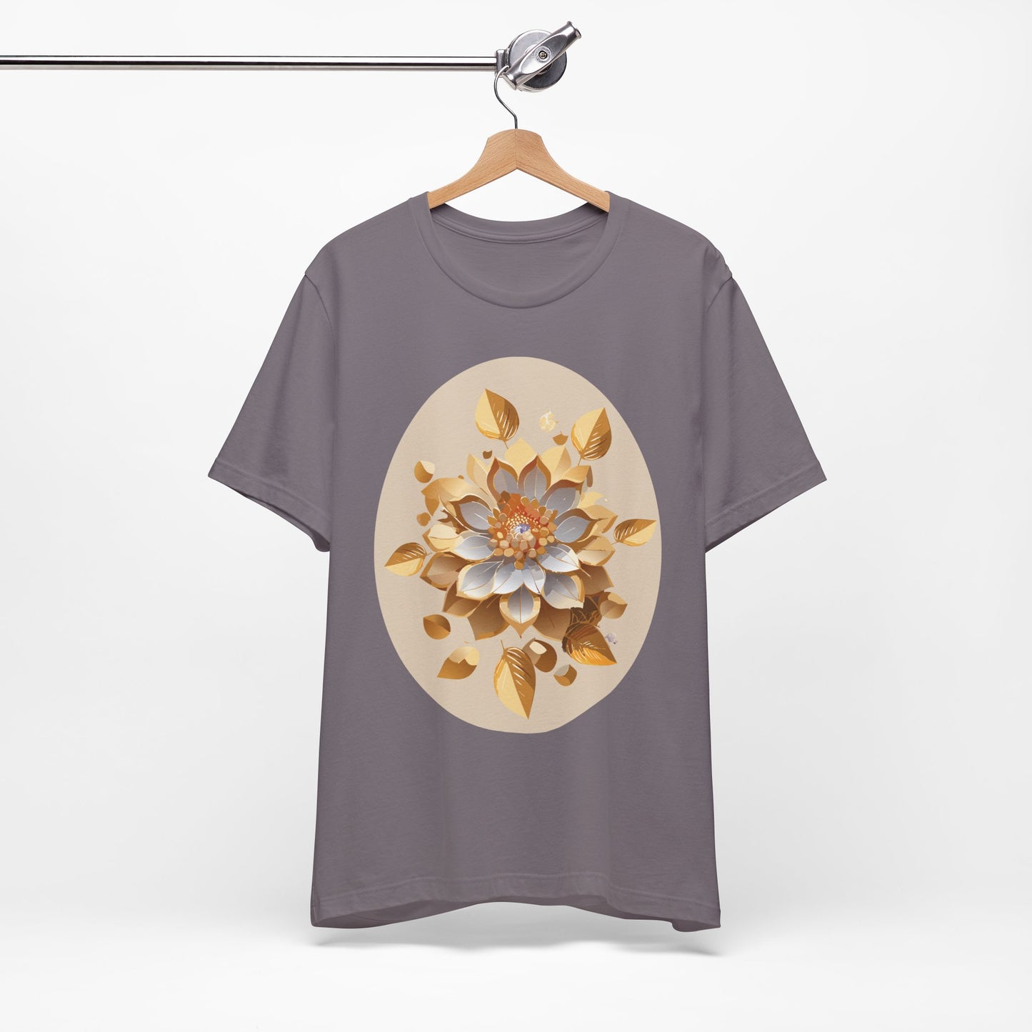 Floral Shirt, Flower Shirt, Tee Shirt with Antique Flower
