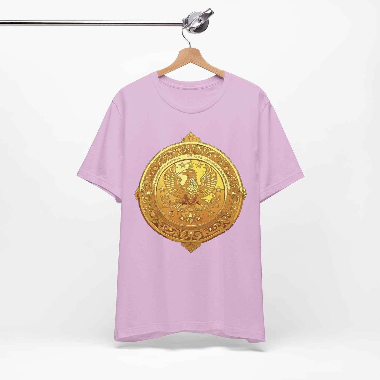 Coin Shirt, Shirt with Coin, Tee Shirt with Gold Coin, Shirt with Antique Coin