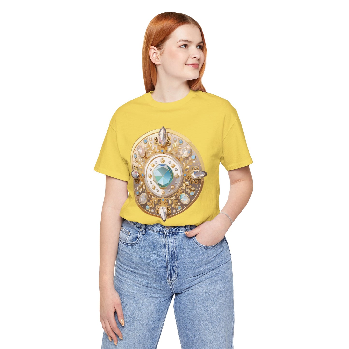 Medallion Shirt, Shirt with Medallion, Tee Shirt with Medal