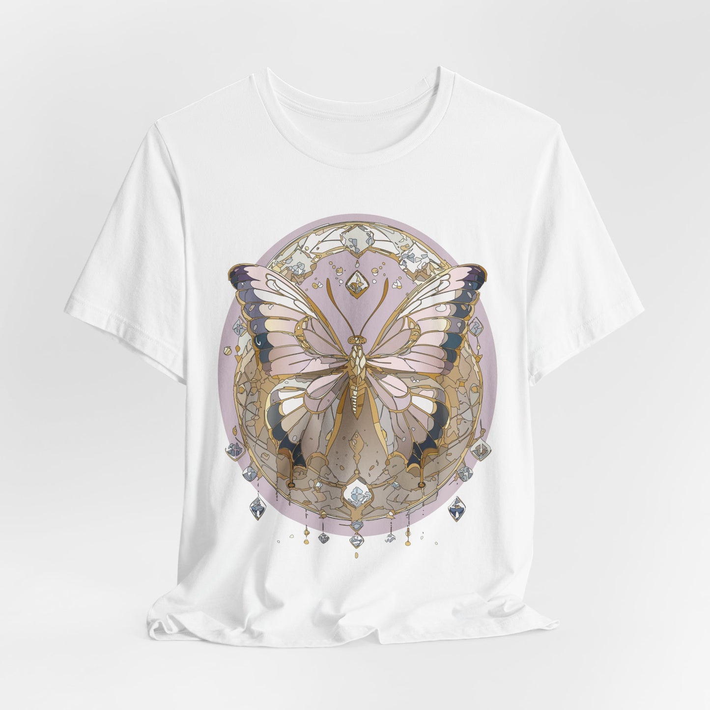 Butterfly Shirt, Shirt with Butterfly, Tee Shirt with Antique Butterfly